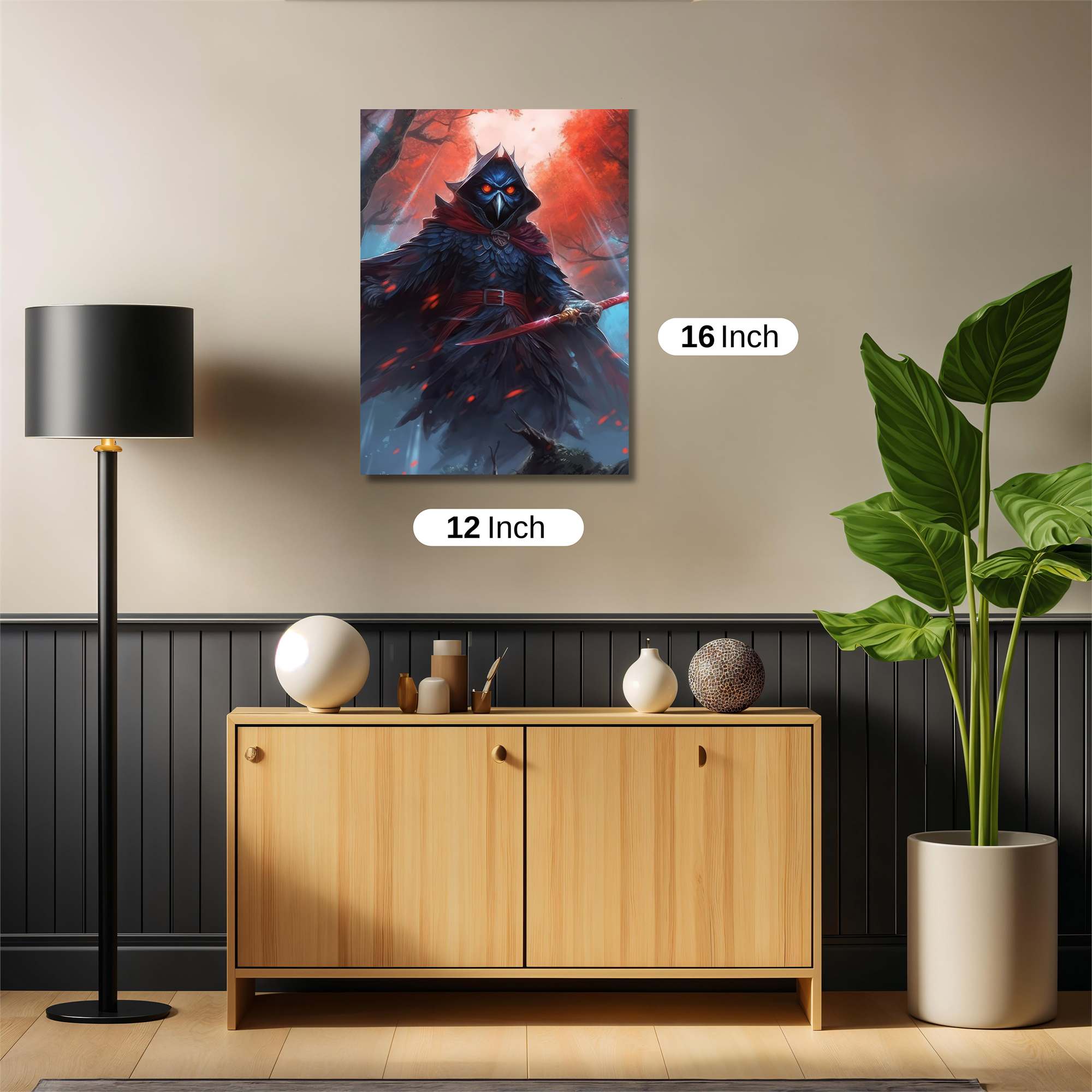 Raven Menace Safe Wall Magnetic / M