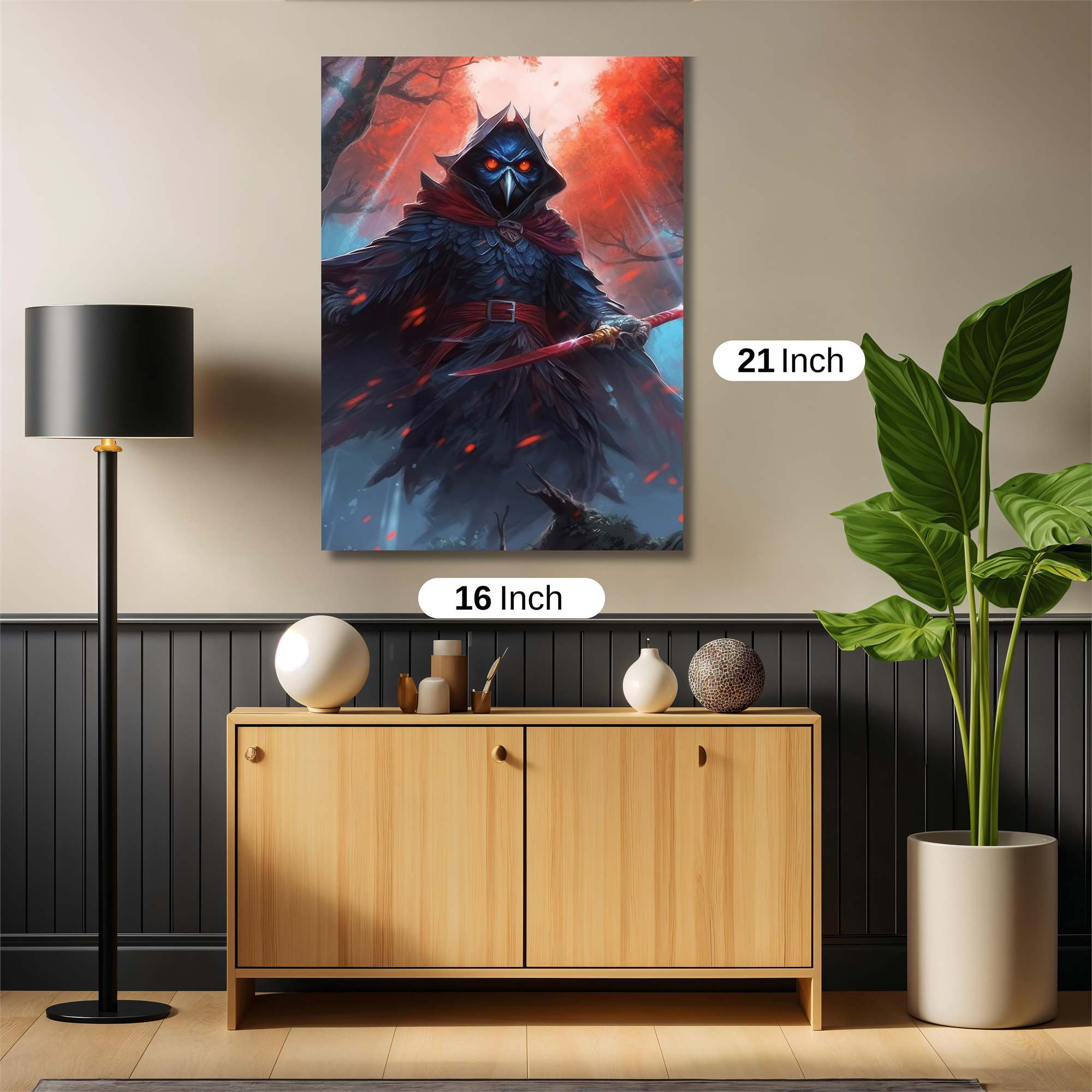 Raven Menace Safe Wall Magnetic / M