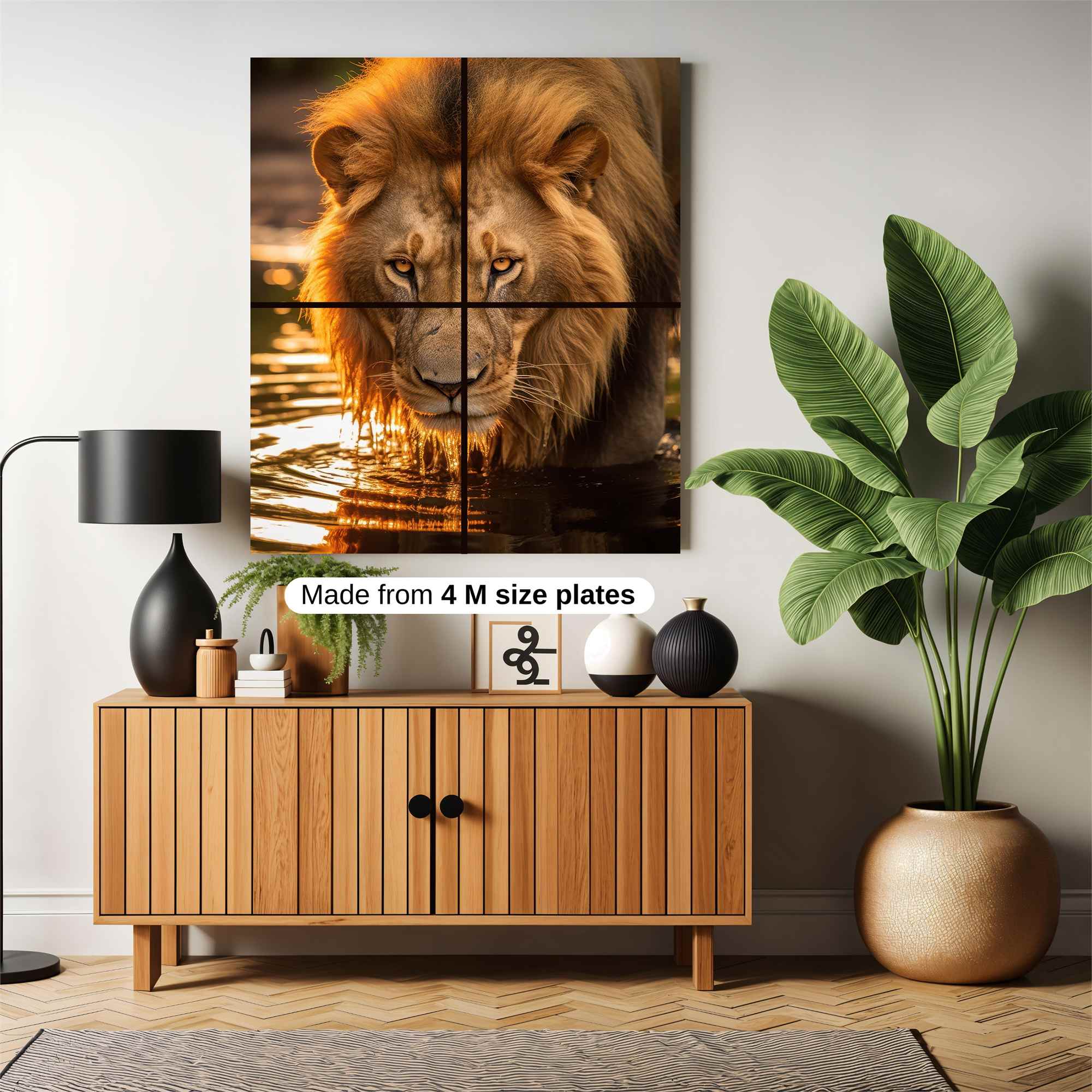 Lion Serenity Safe Wall Magnetic / M