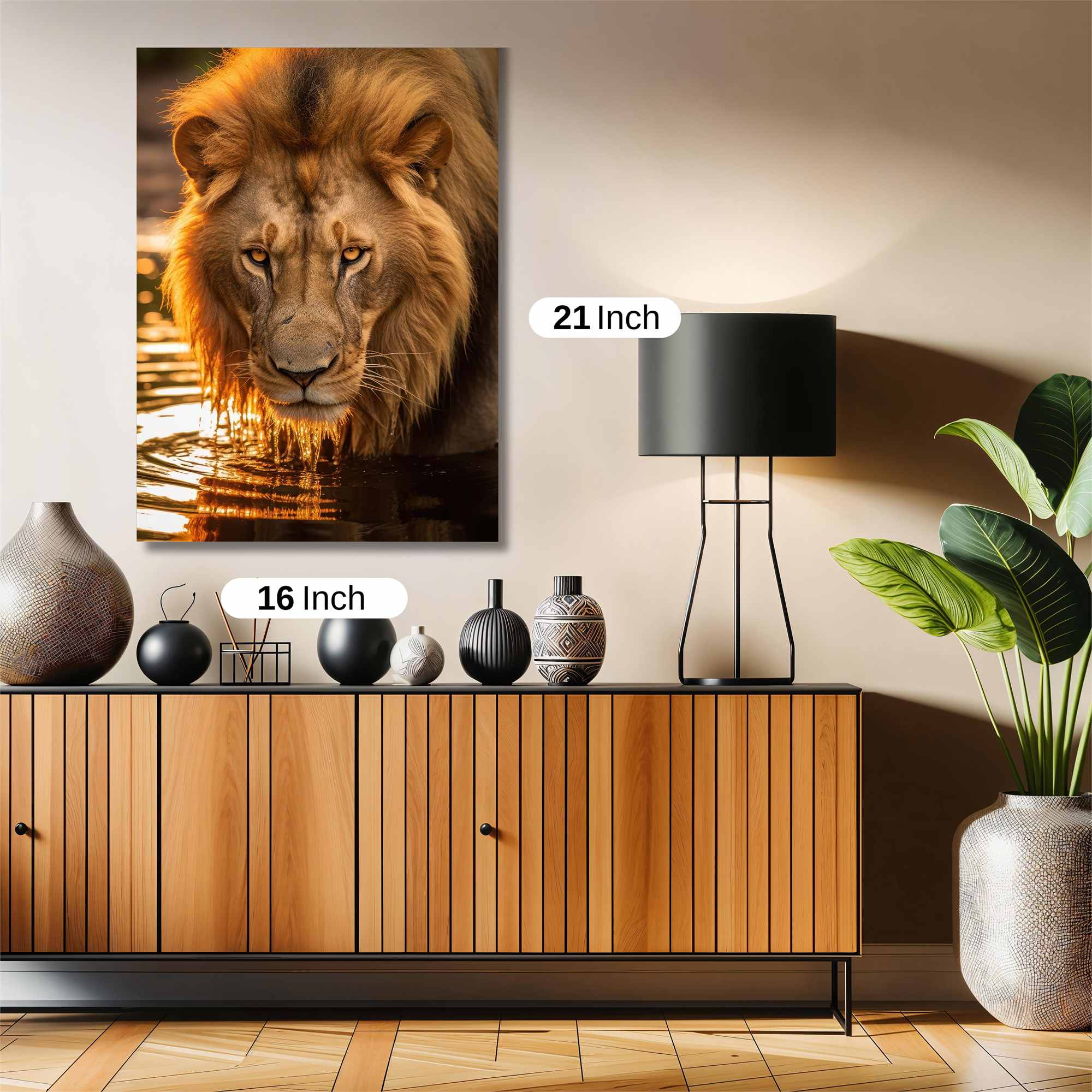 Lion Serenity Safe Wall Magnetic / M