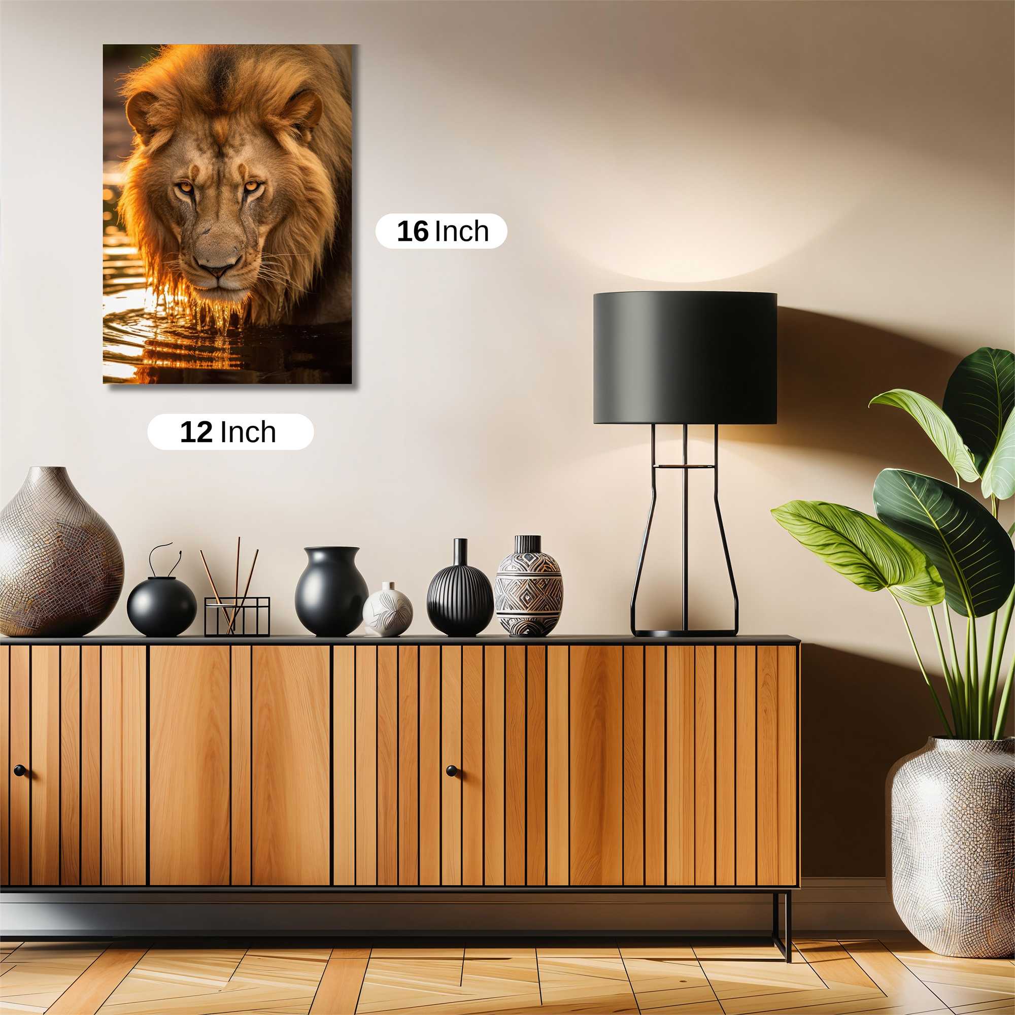 Lion Serenity Safe Wall Magnetic / M