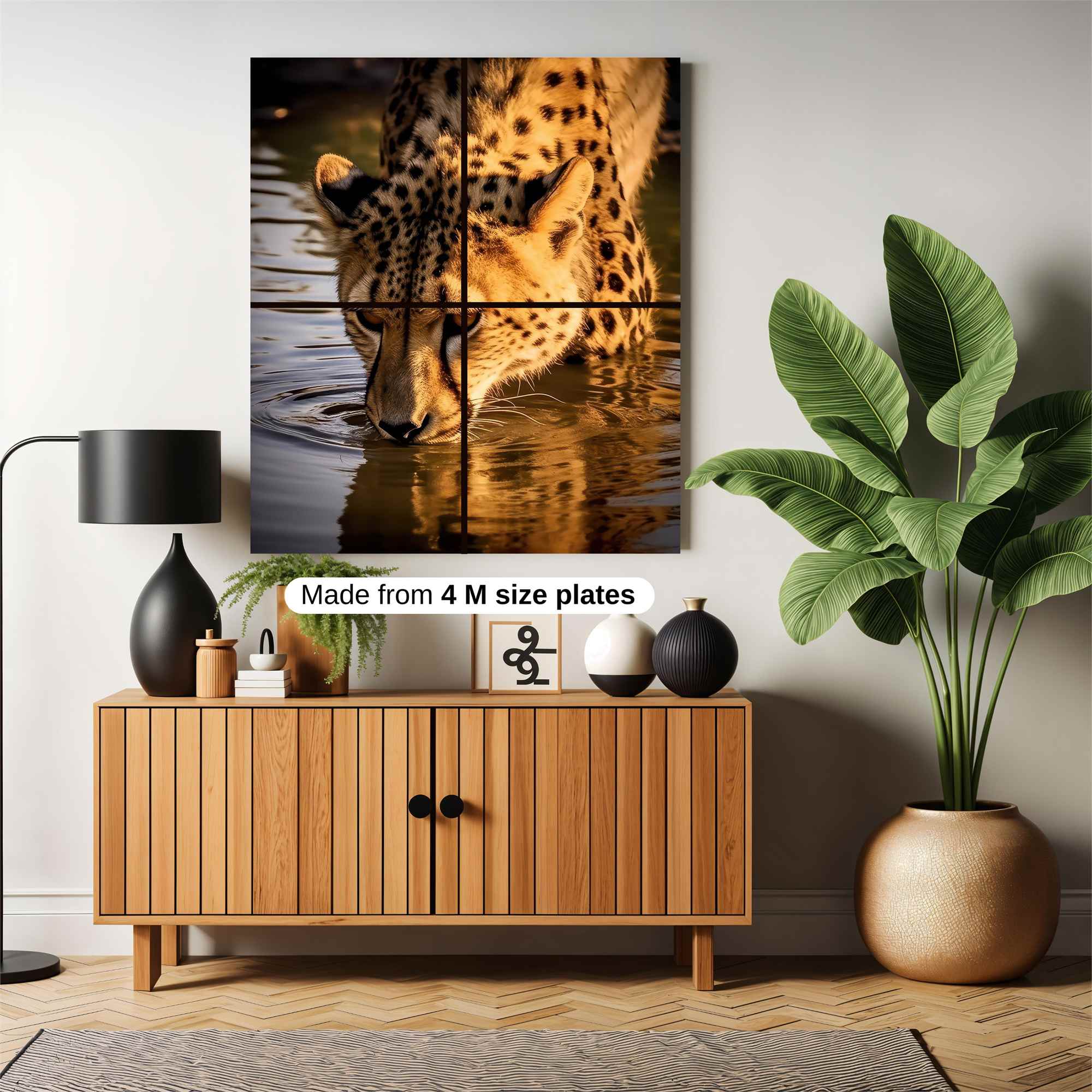 Cheetah Serenity Safe Wall Magnetic / M