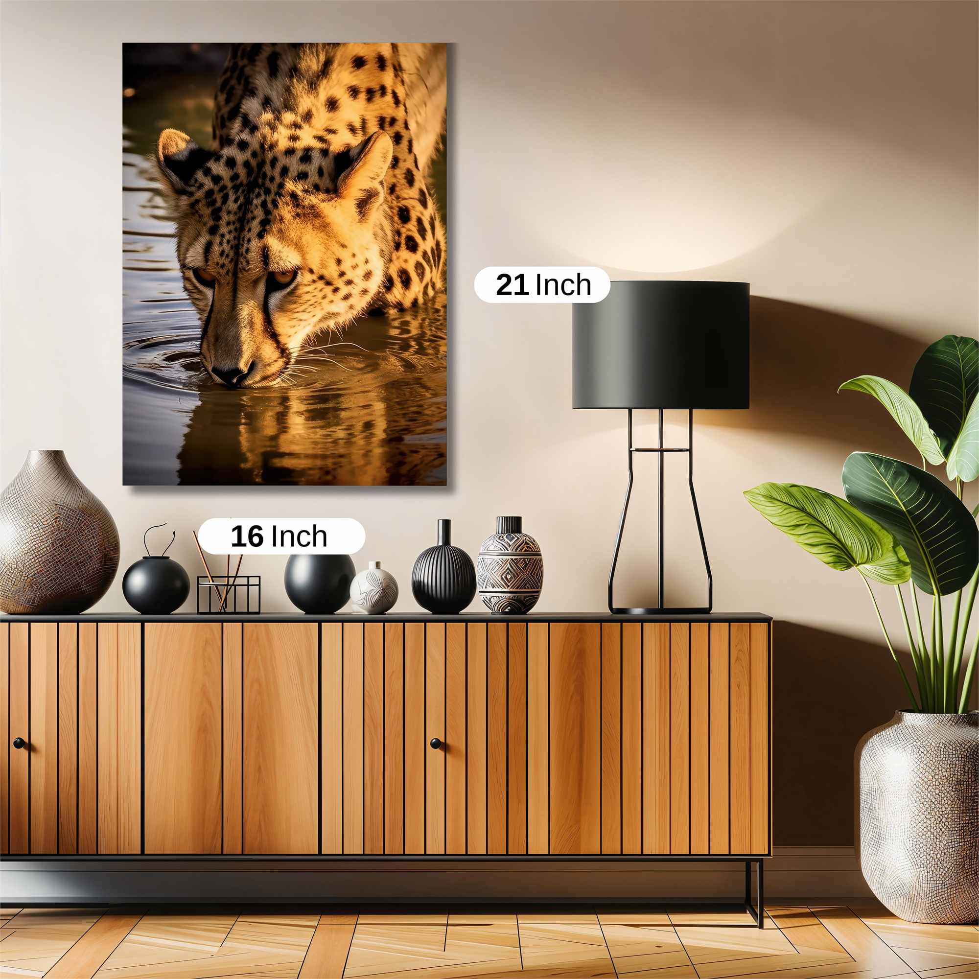 Cheetah Serenity Safe Wall Magnetic / M