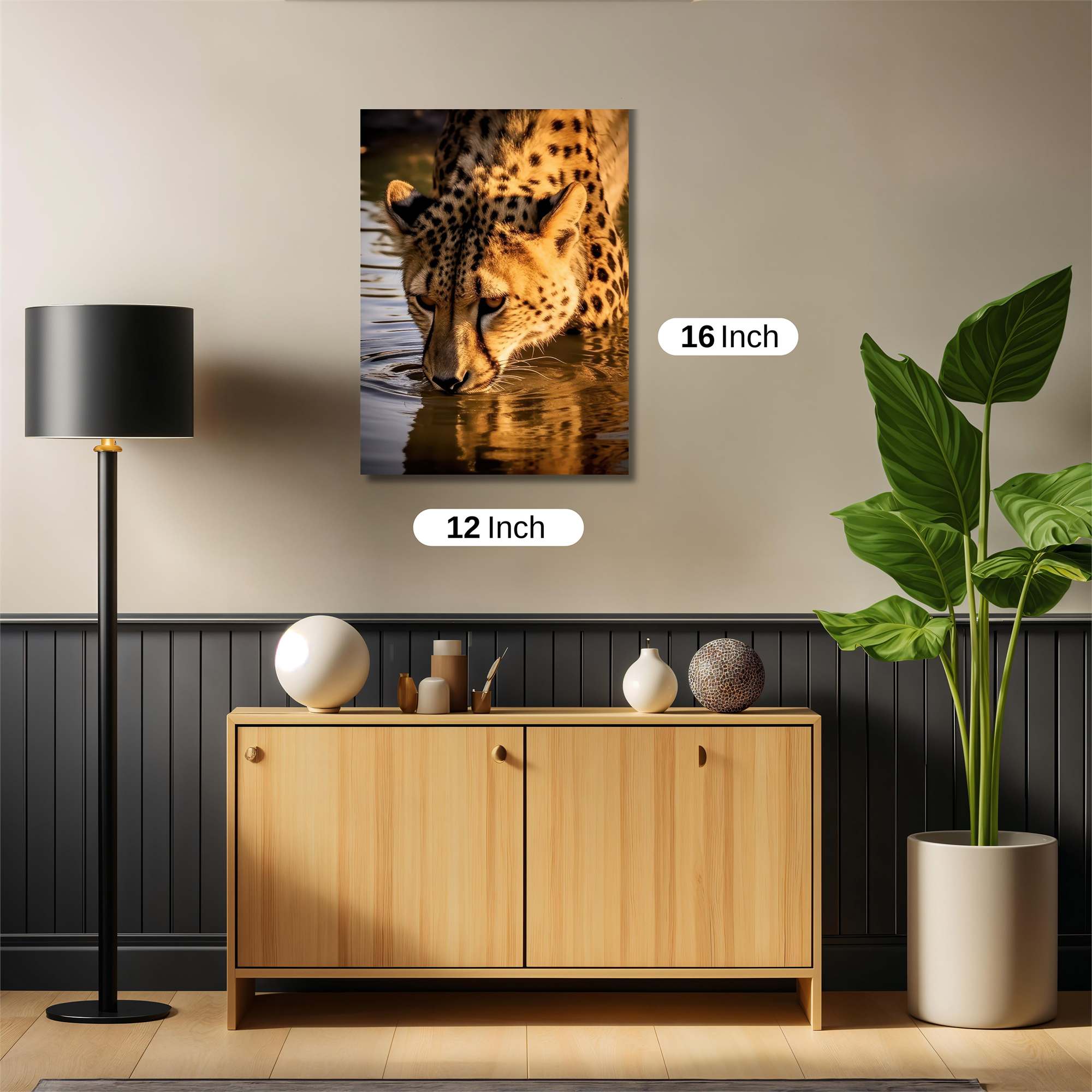 Cheetah Serenity Safe Wall Magnetic / M