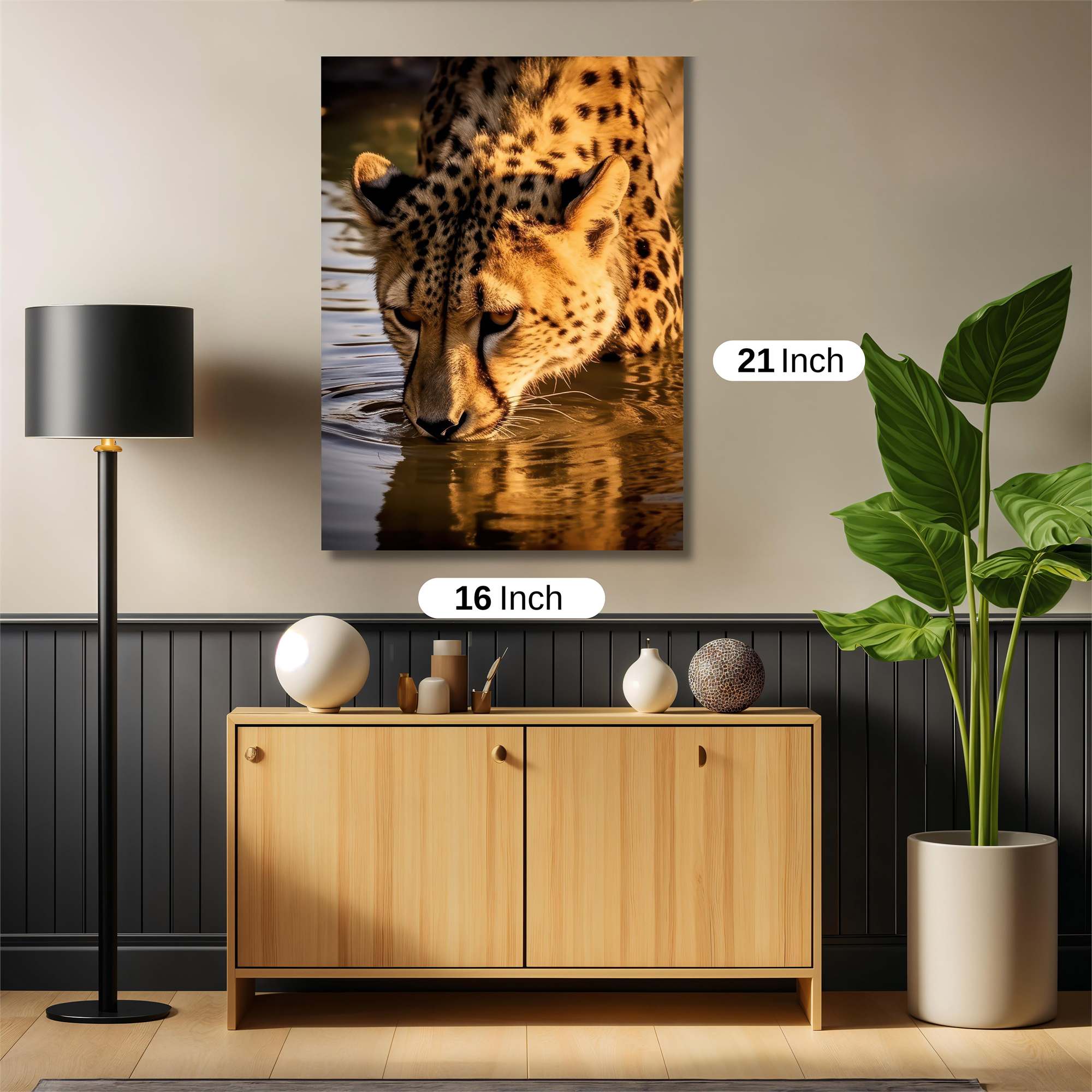 Cheetah Serenity Safe Wall Magnetic / M