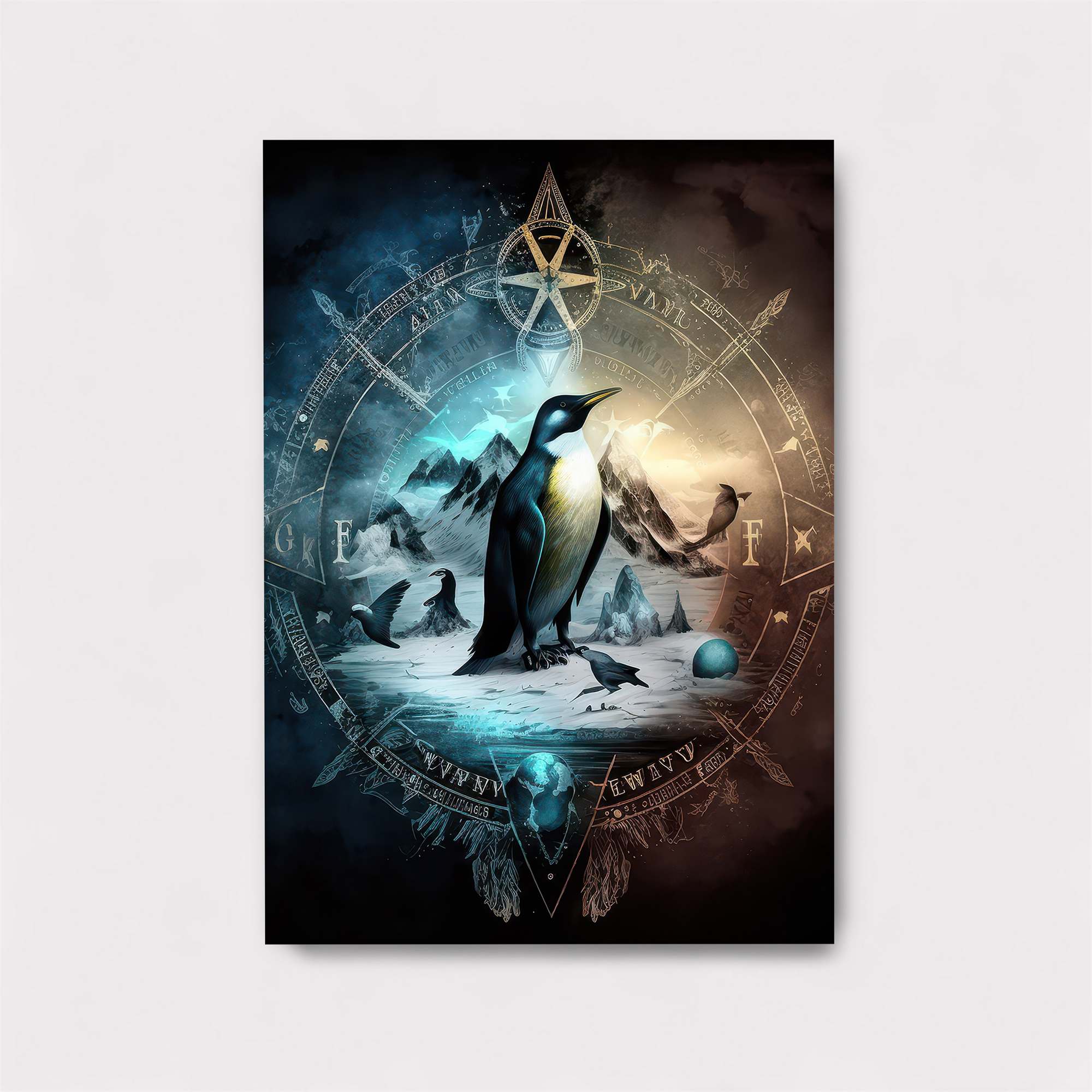 Penguin Enigma Safe Wall Magnetic / M