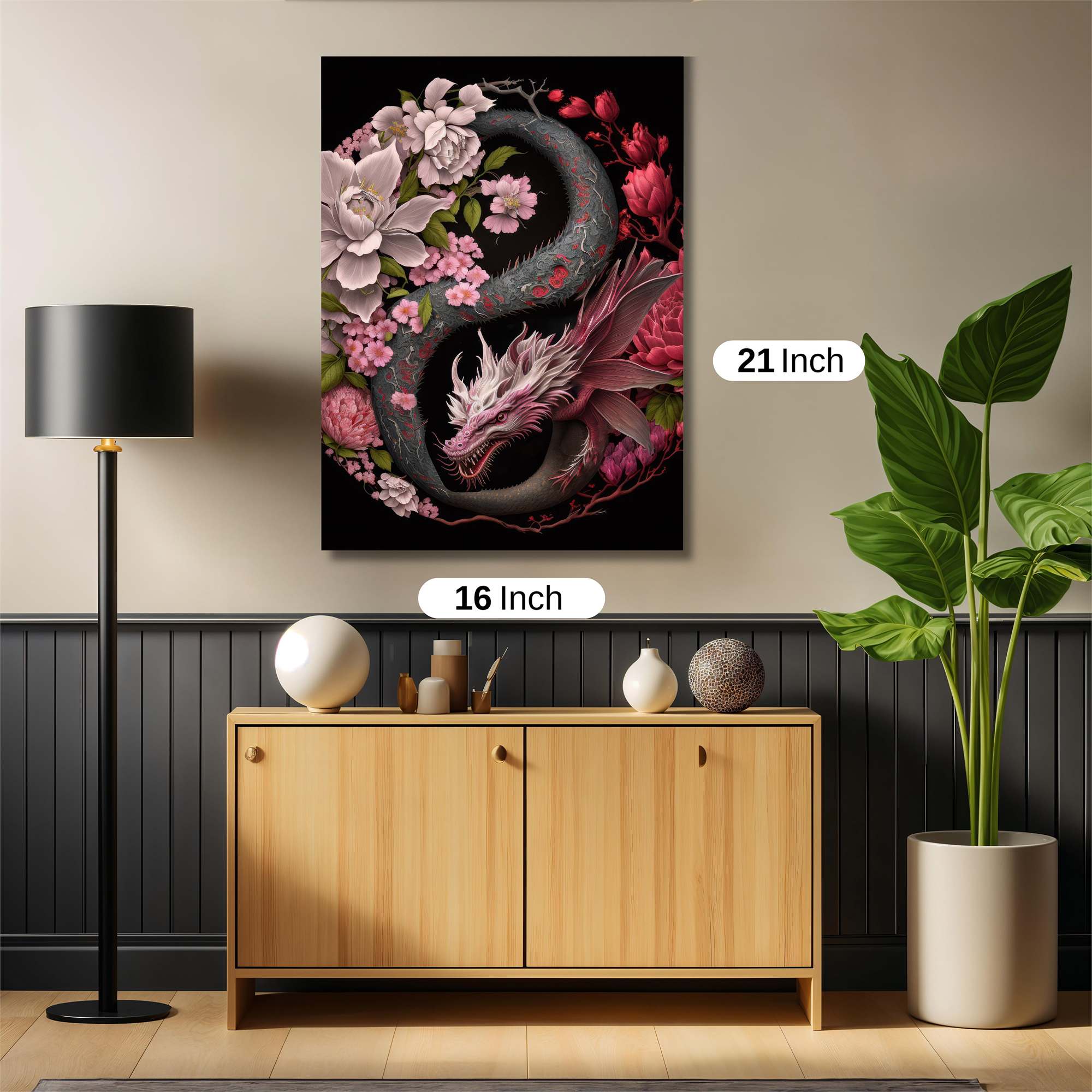 Dragon Serenity Safe Wall Magnetic / M