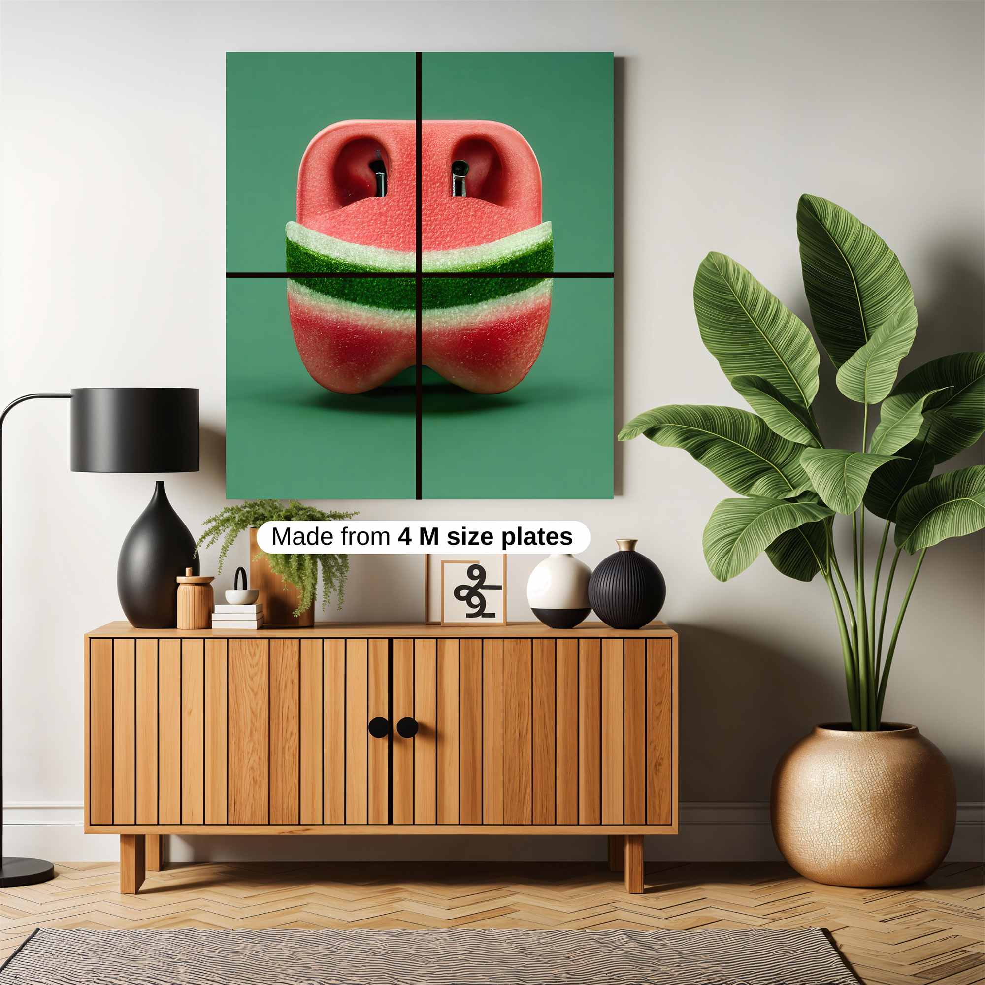 Watermelon Whimsy Safe Wall Magnetic / M