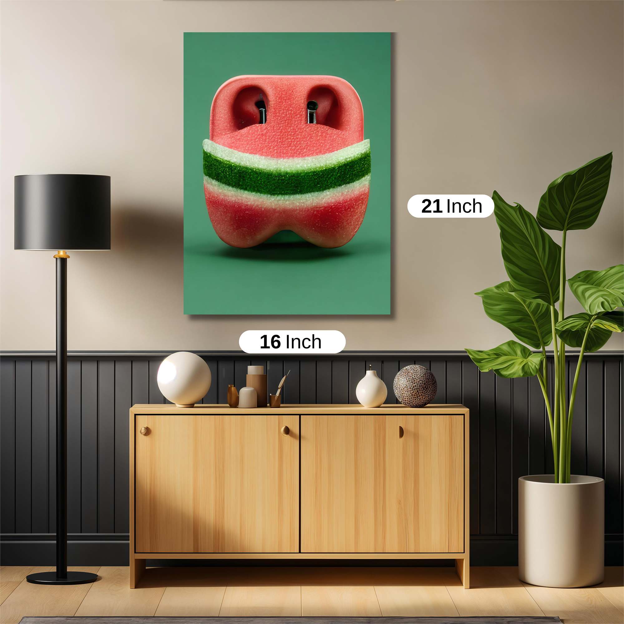 Watermelon Whimsy Safe Wall Magnetic / M