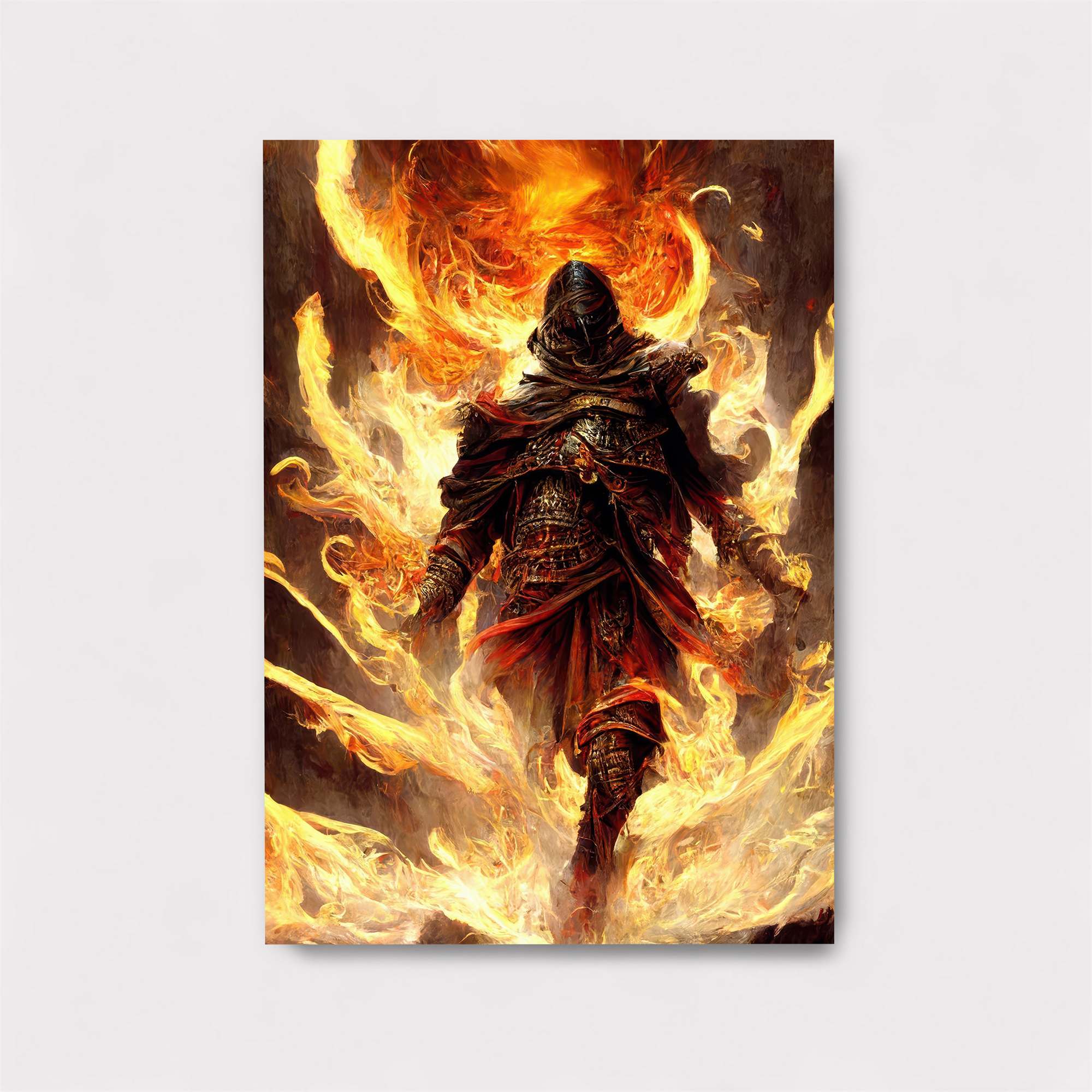Inferno Warrior Safe Wall Magnetic / M