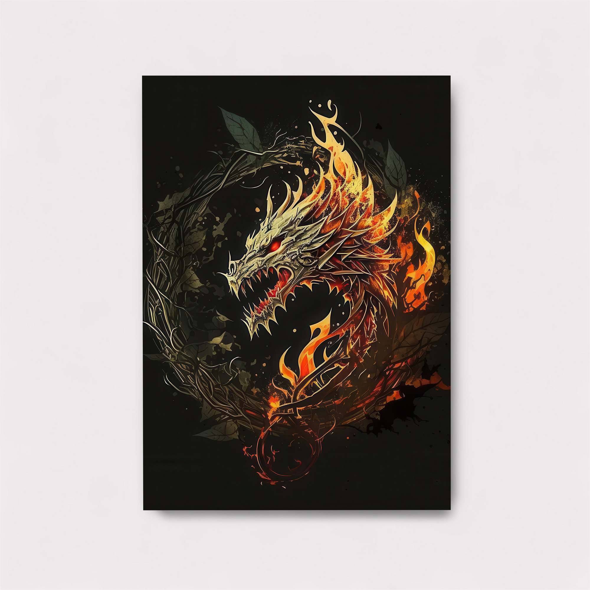 Dragon Blaze Safe Wall Magnetic / M