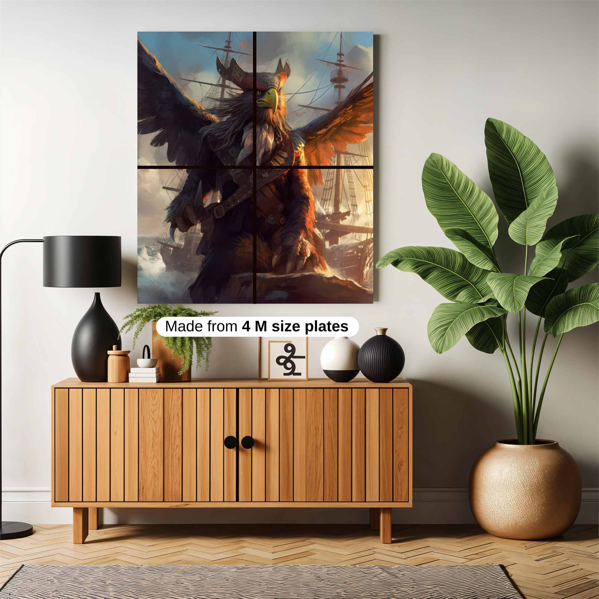 Captain Owl Safe Wall Magnetic / M