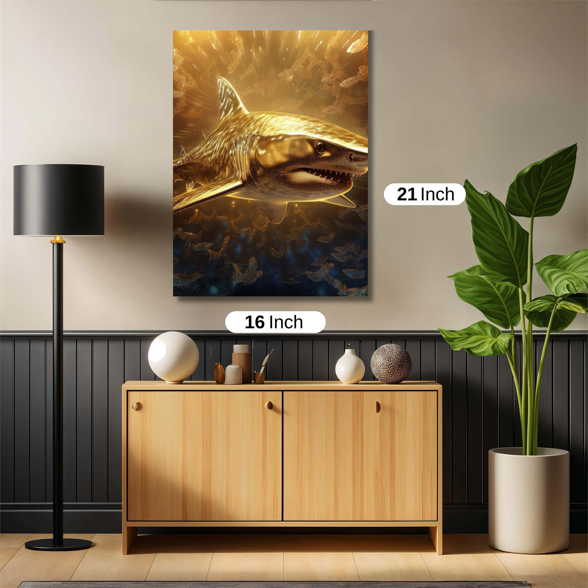 Golden Majesty Safe Wall Magnetic / M