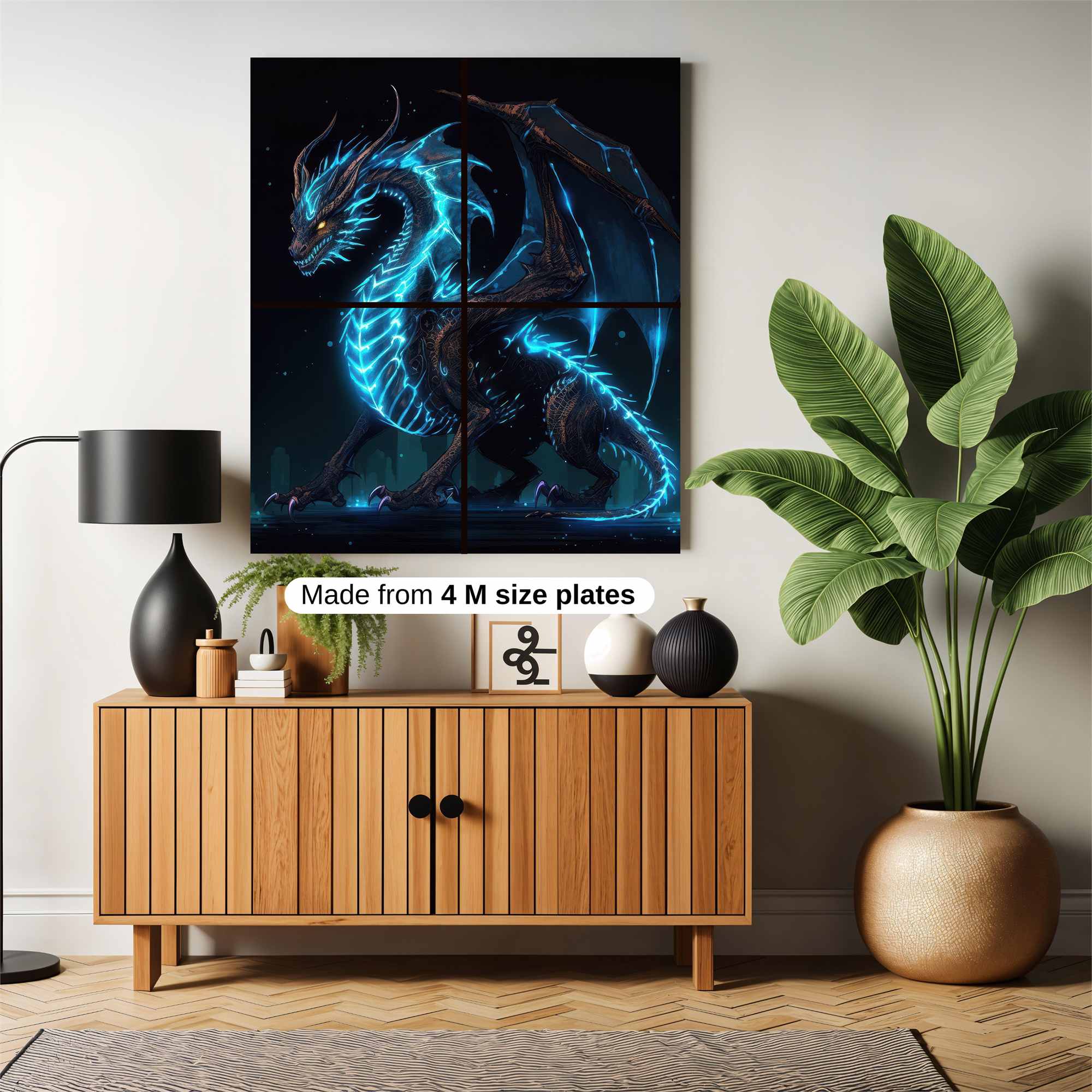 GlowDragon Safe Wall Magnetic / M