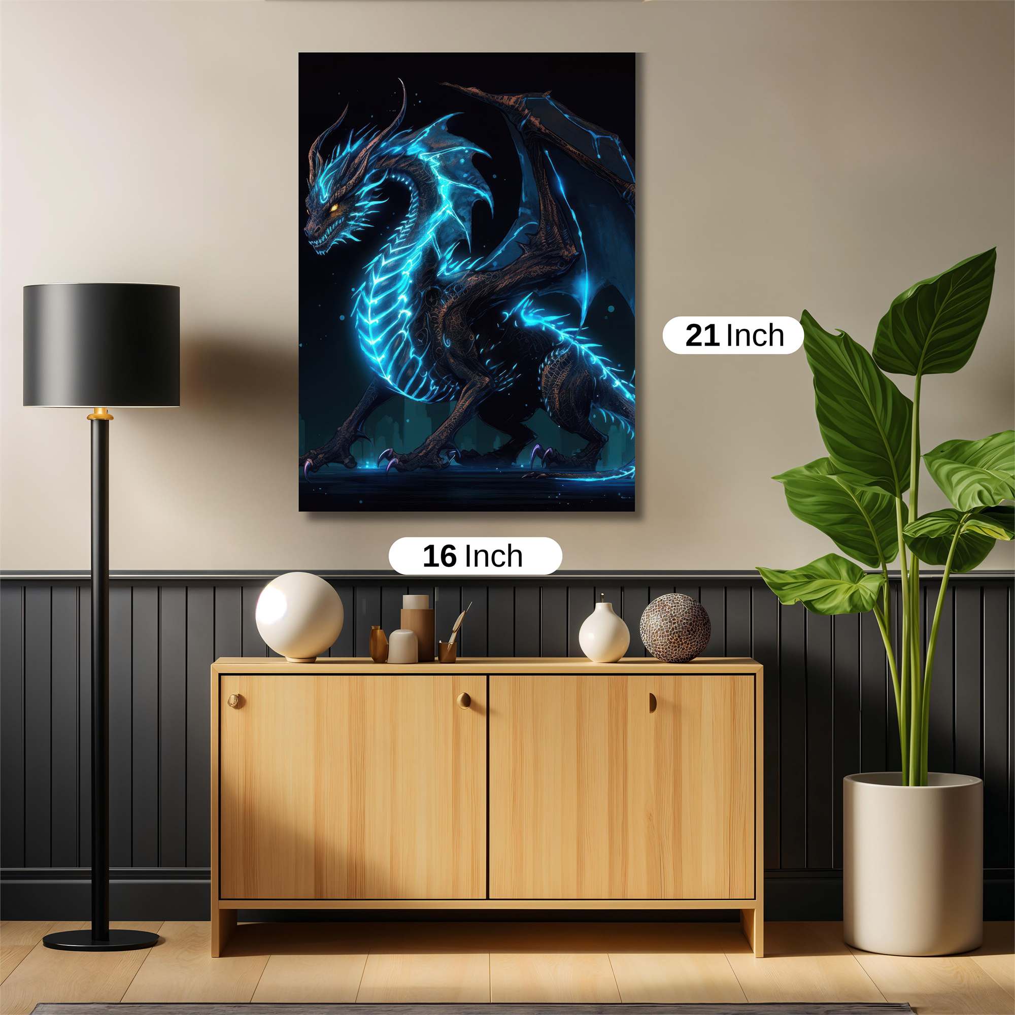 GlowDragon Safe Wall Magnetic / M