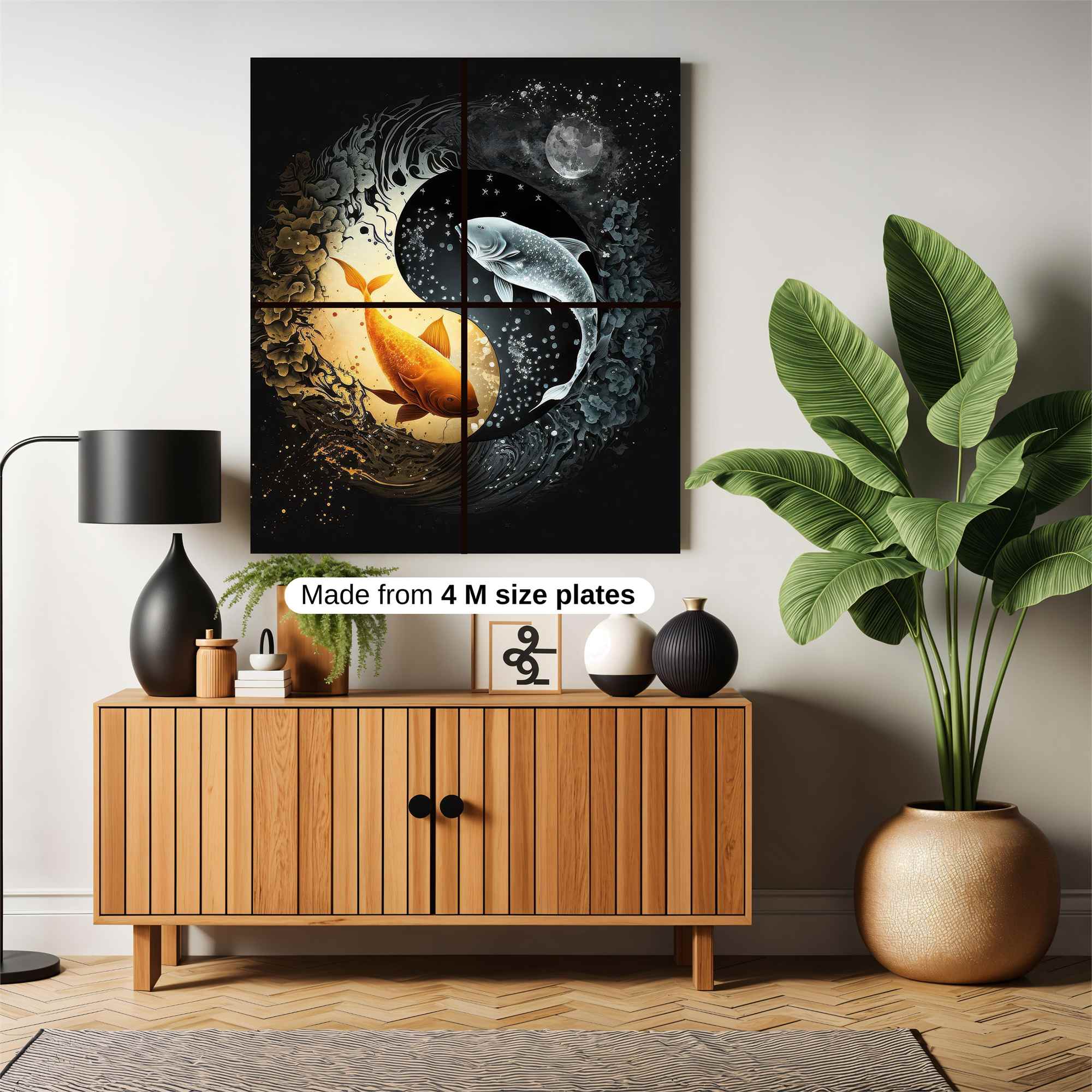 Koi Harmony Safe Wall Magnetic / M