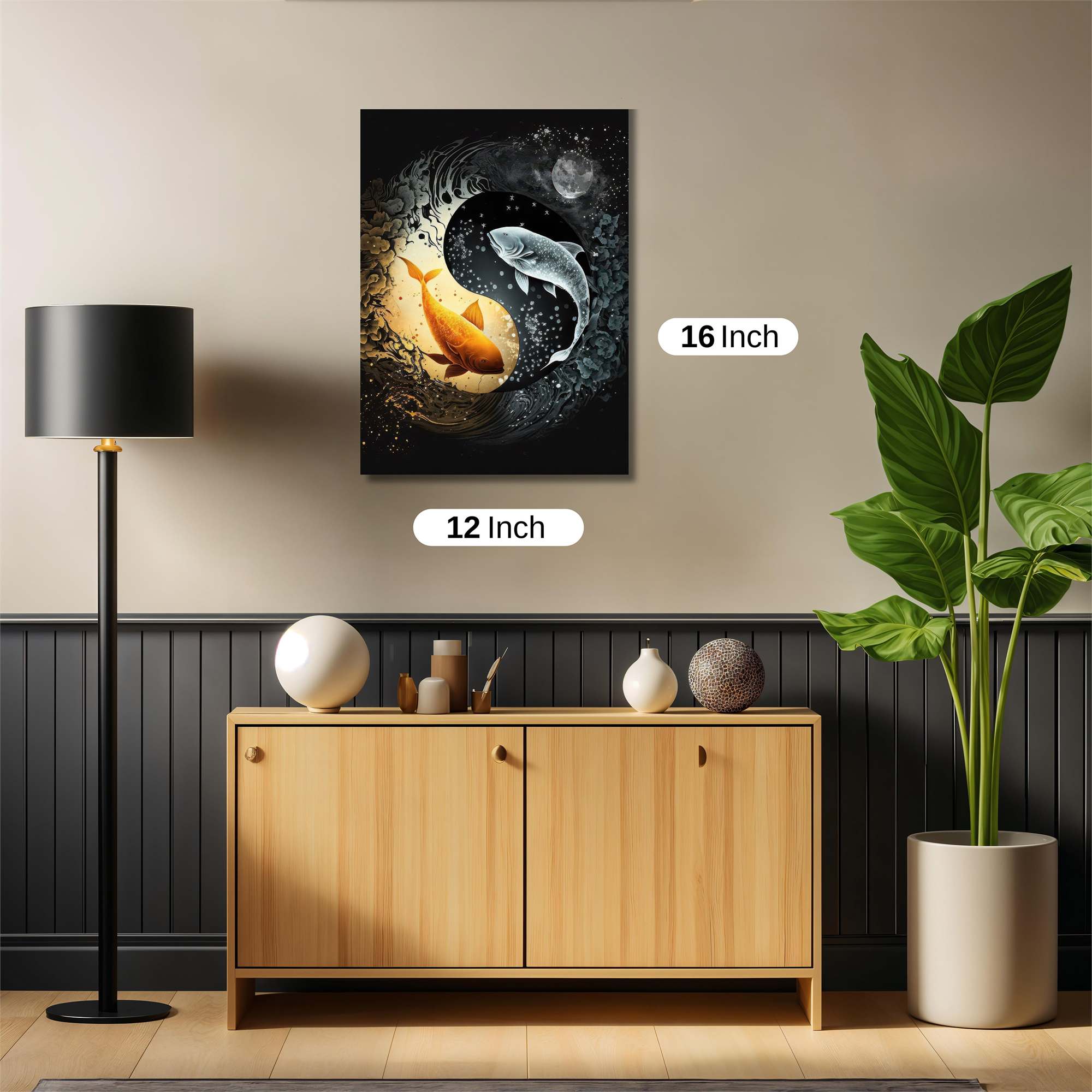 Koi Harmony Safe Wall Magnetic / M