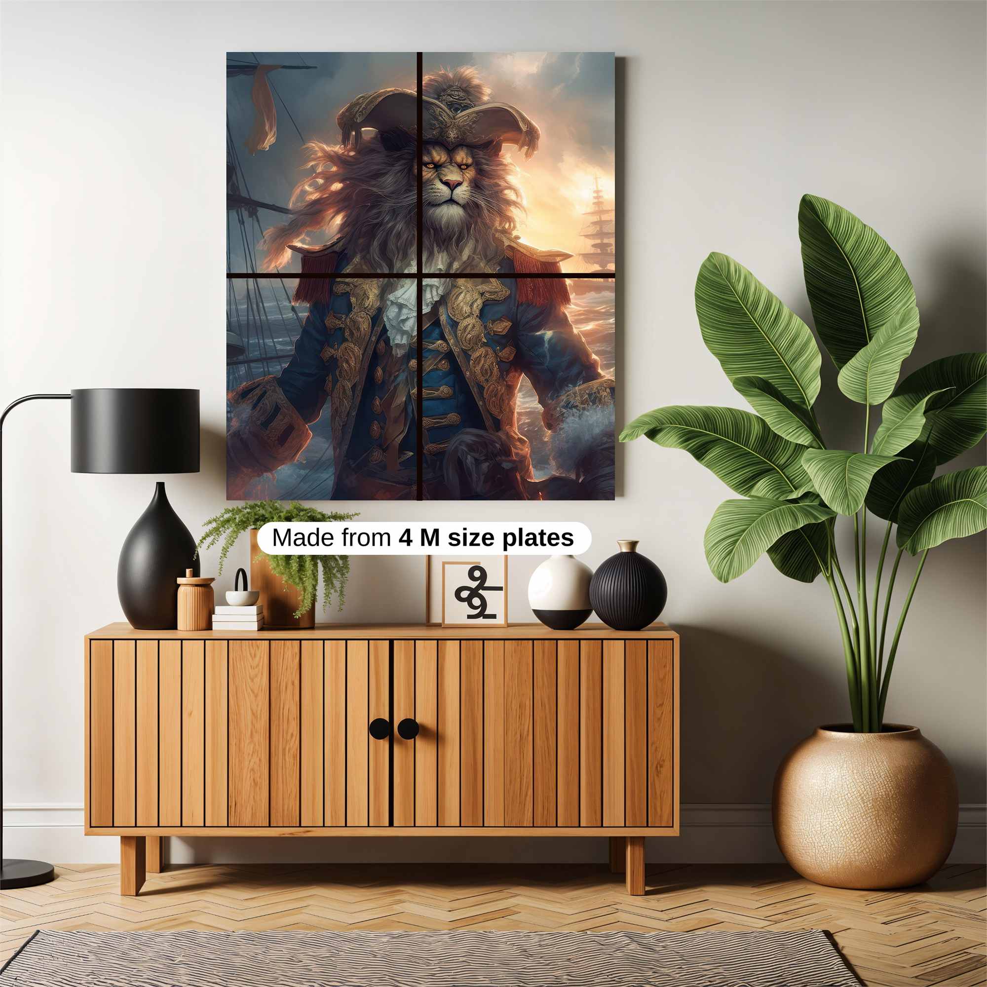 Lion Captain Safe Wall Magnetic / M