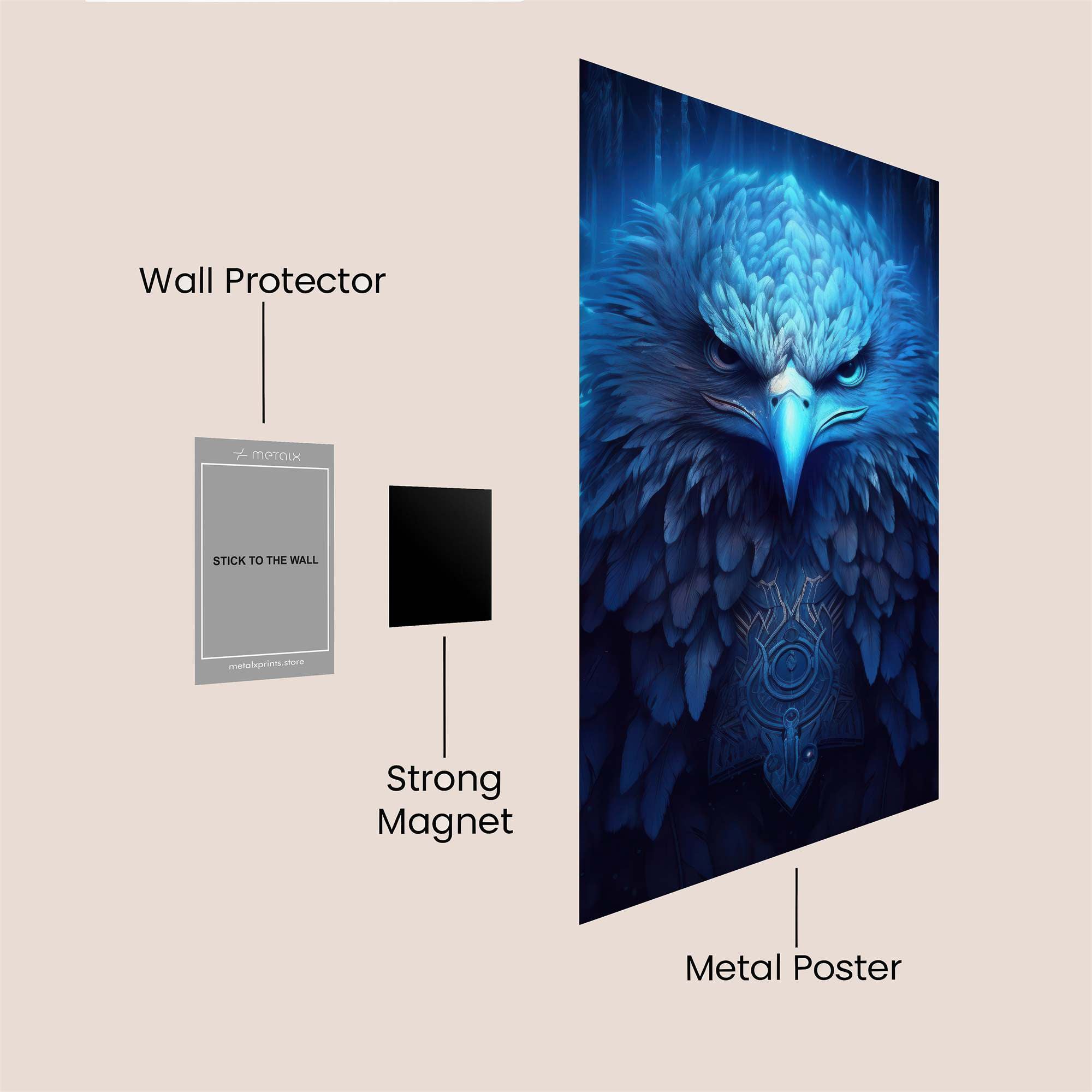 Eagle Enigma Safe Wall Magnetic / M