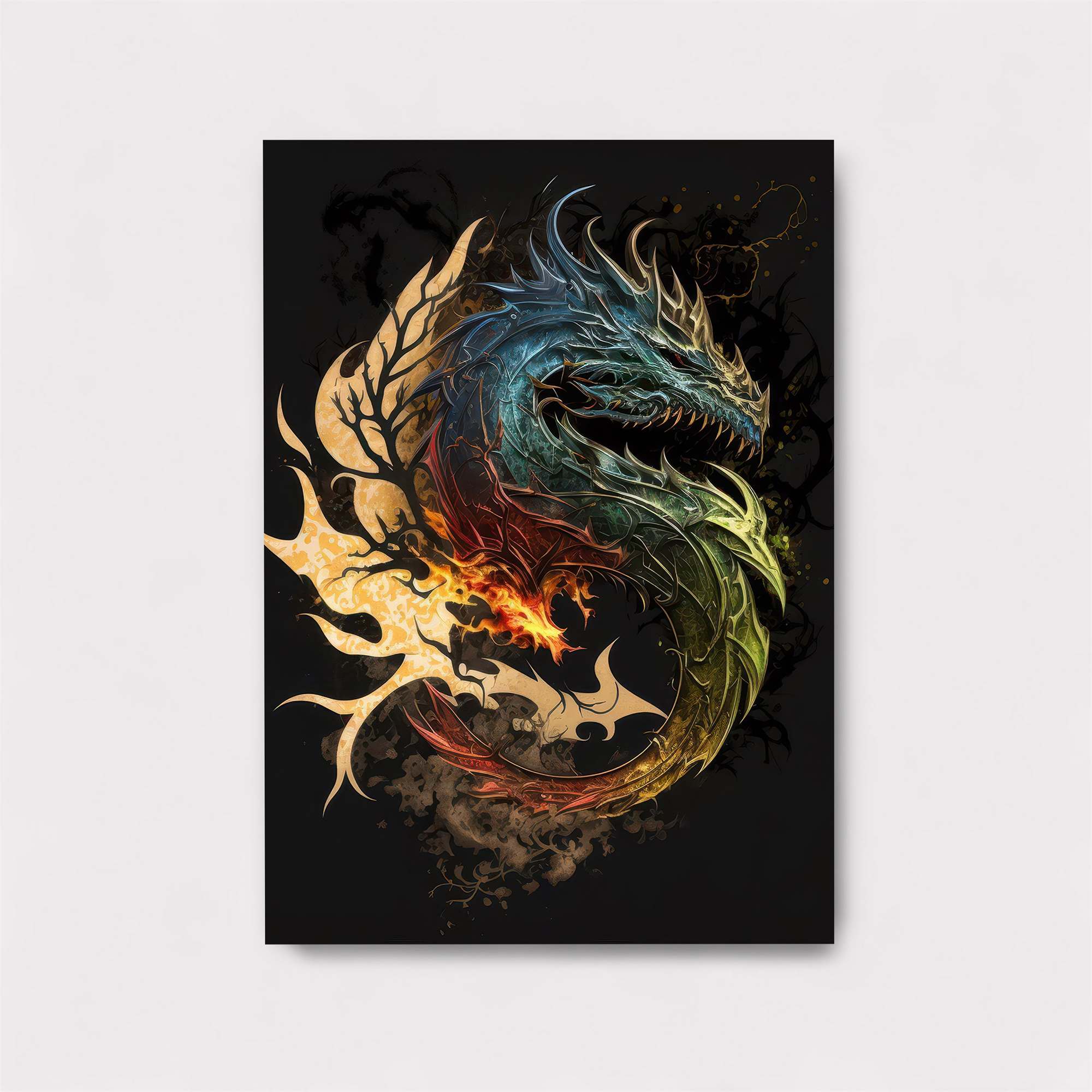 Dragon Blaze Safe Wall Magnetic / M