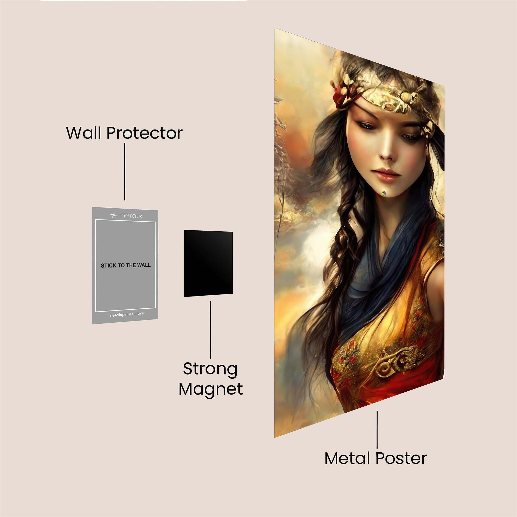 Warrior Serenity Safe Wall Magnetic / M