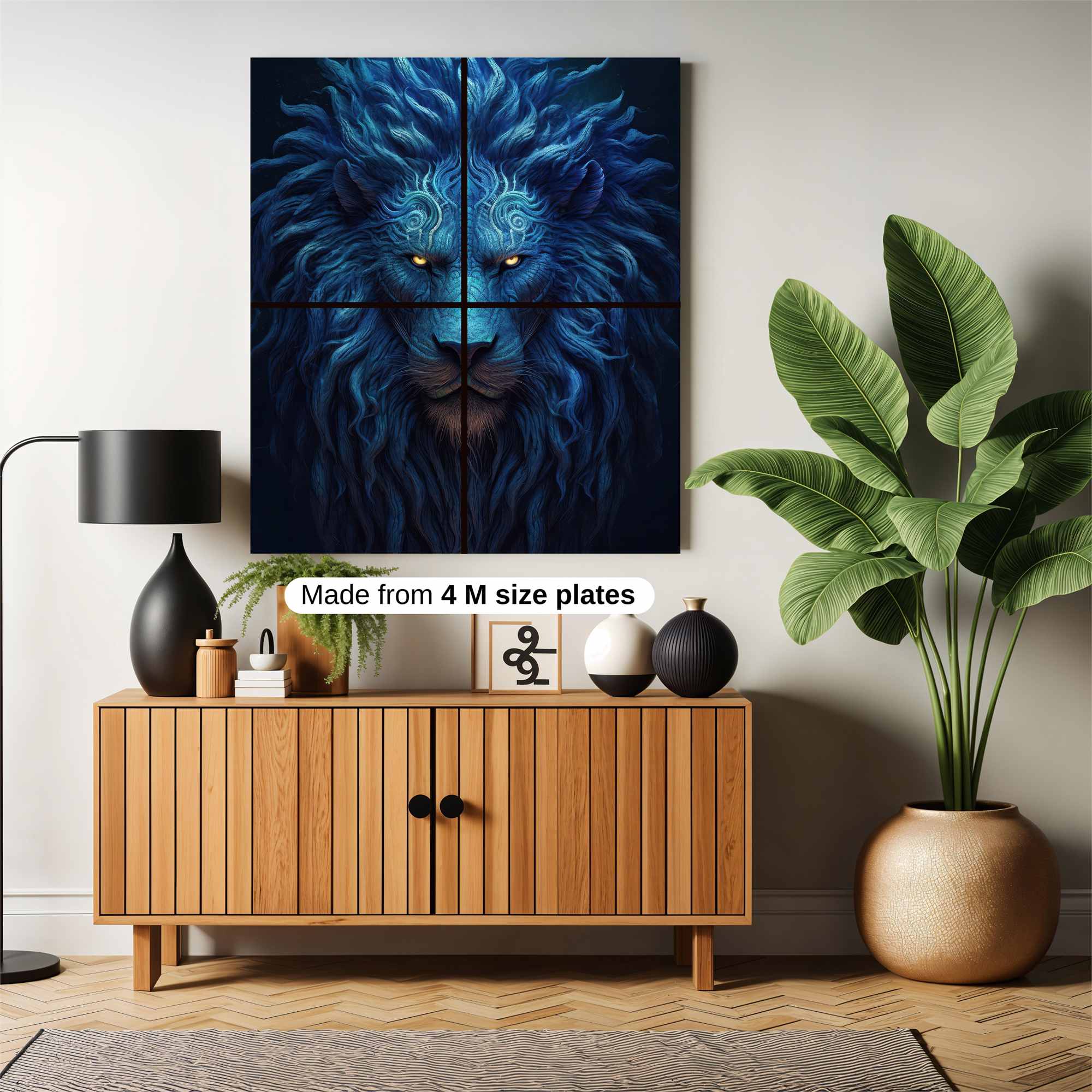 Mystic Lion Safe Wall Magnetic / M