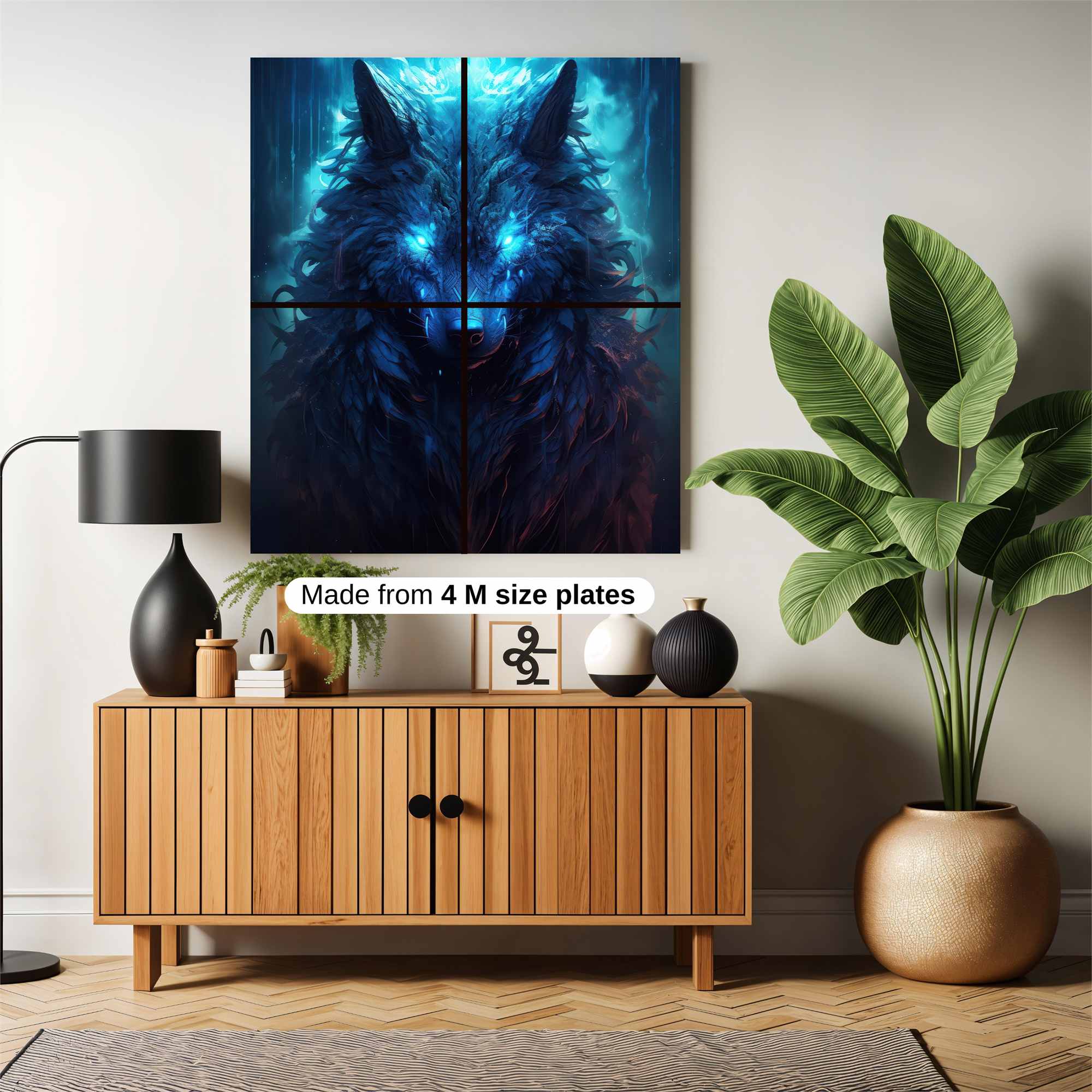 Wolf Enigma Safe Wall Magnetic / M