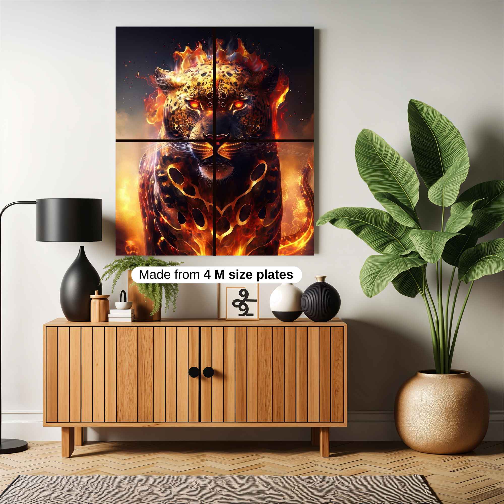 Inferno Jaguar Safe Wall Magnetic / M