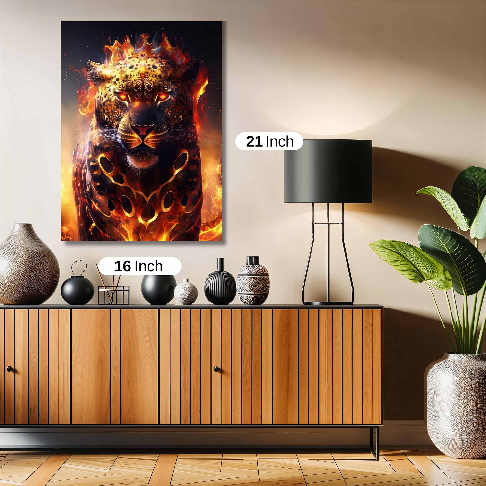 Inferno Jaguar Safe Wall Magnetic / M