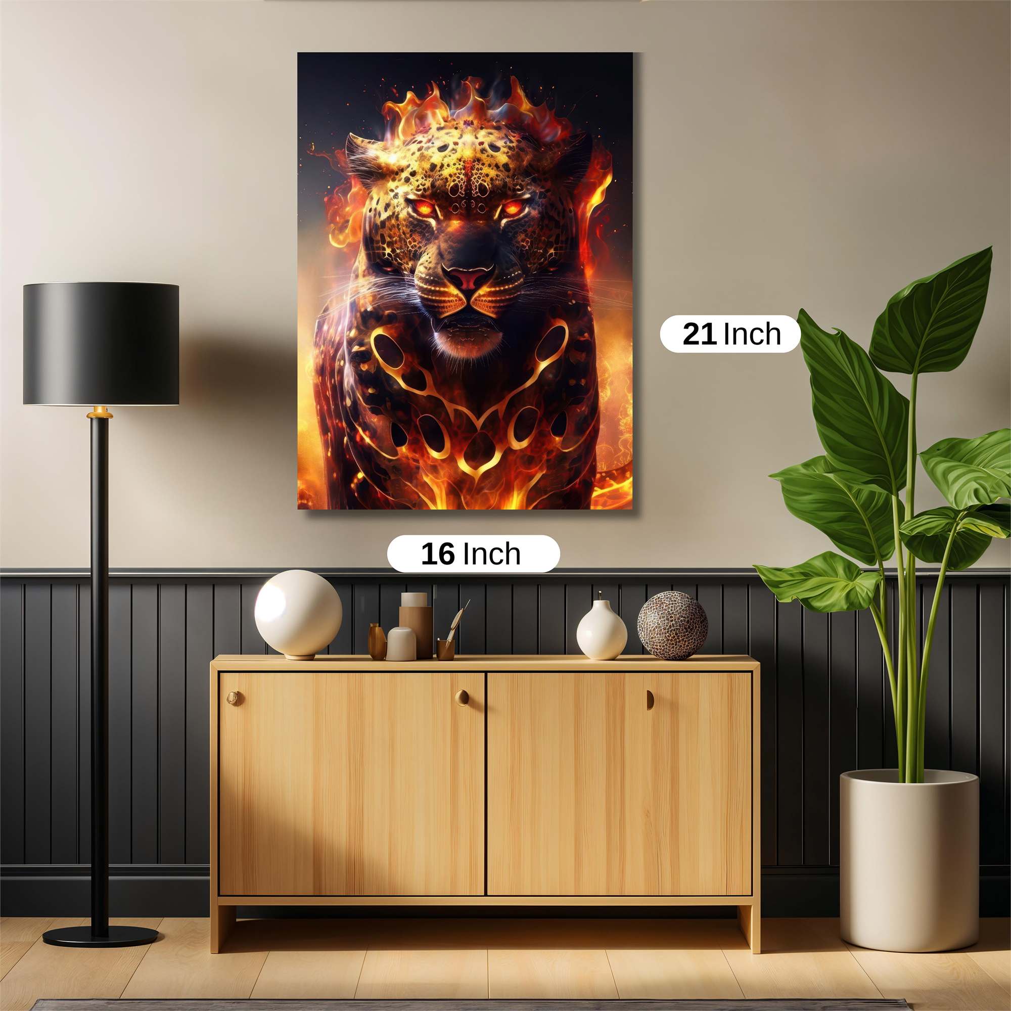 Inferno Jaguar Safe Wall Magnetic / M