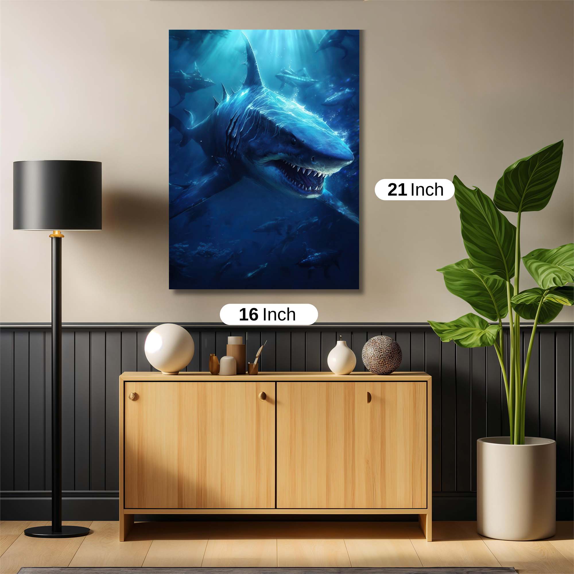 Megalodon Majesty Safe Wall Magnetic / M