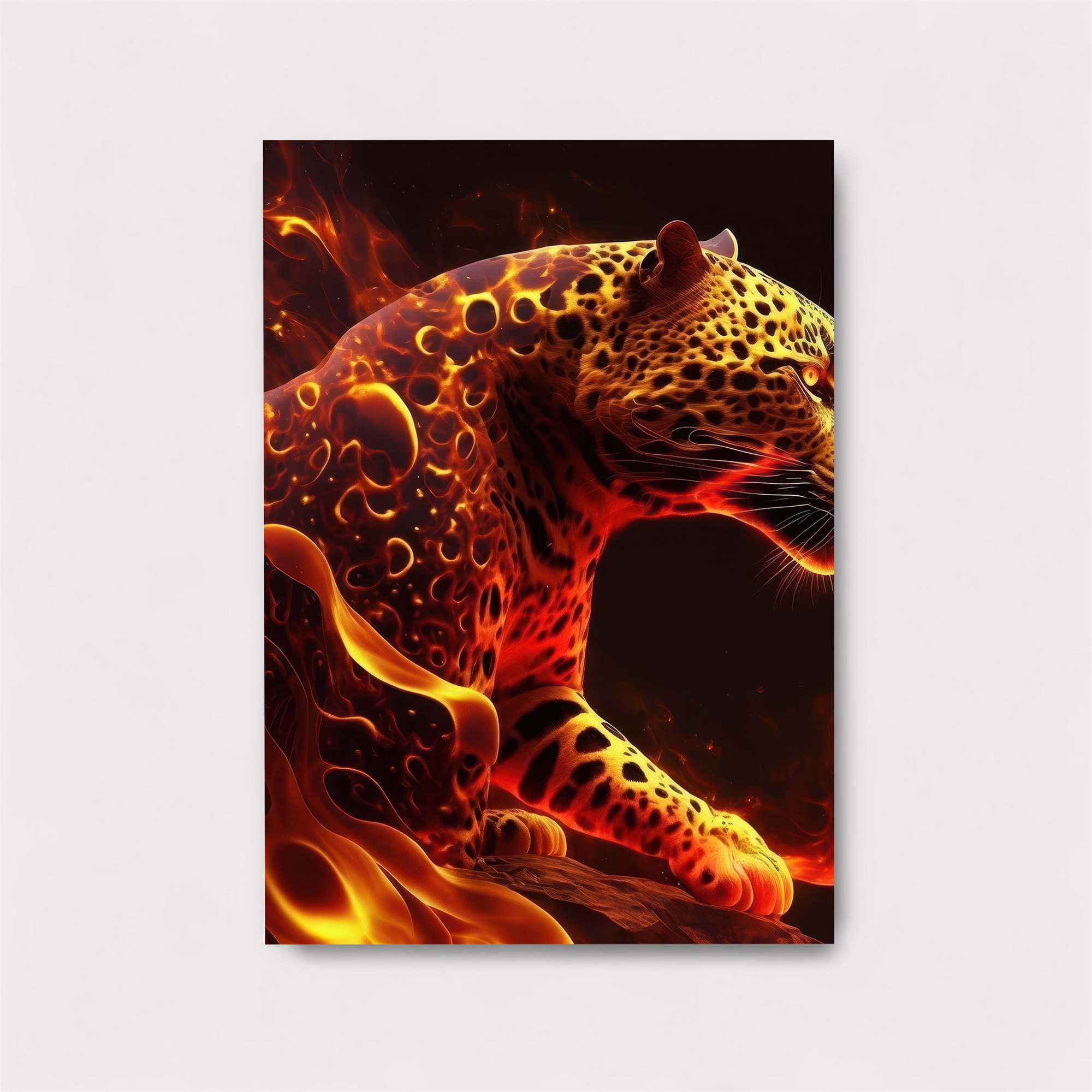 Flame Jaguar Safe Wall Magnetic / M