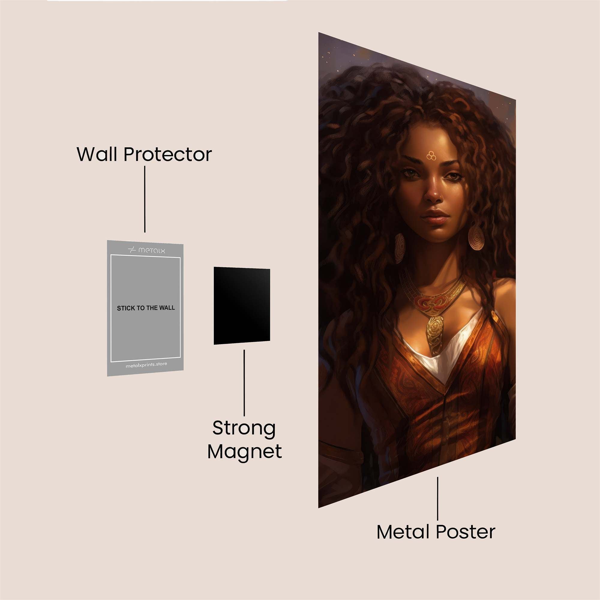 Mystic Radiance Safe Wall Magnetic / M