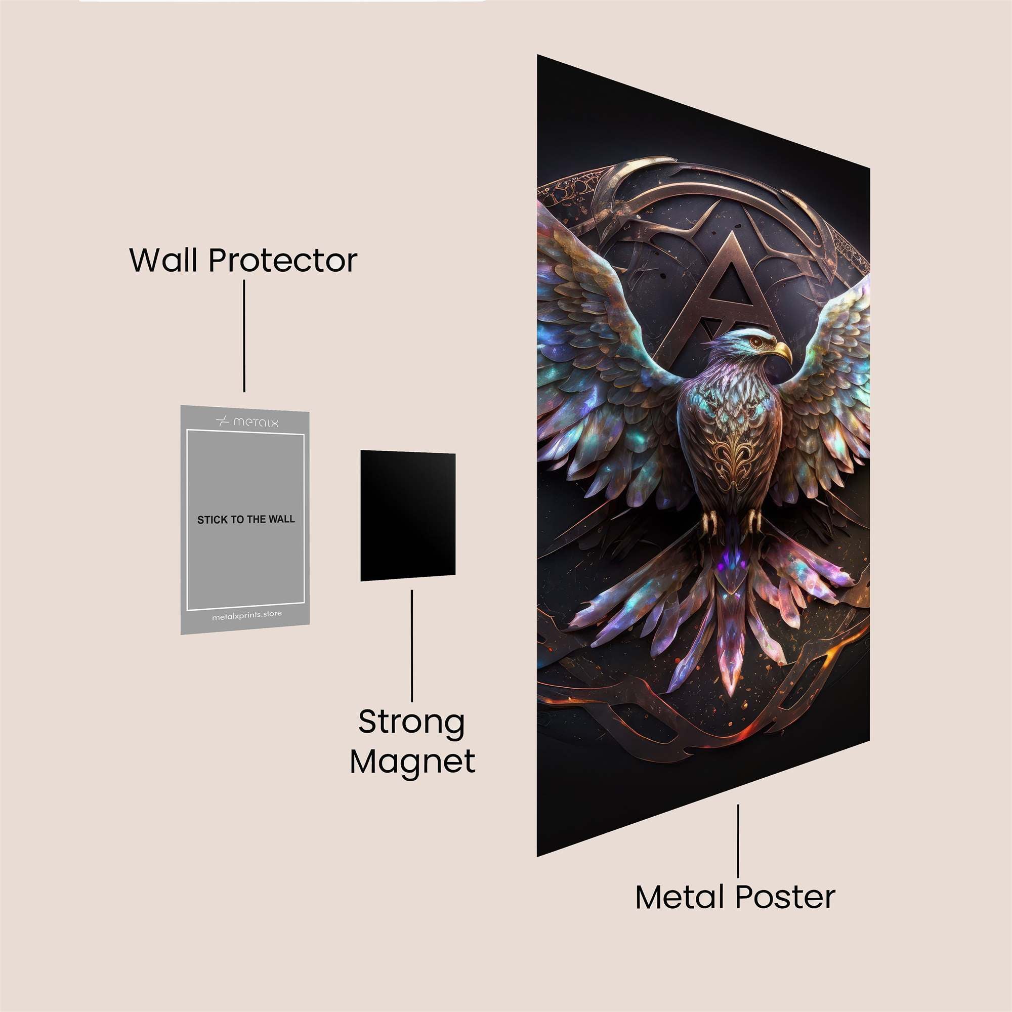 Eagle Radiance Safe Wall Magnetic / M