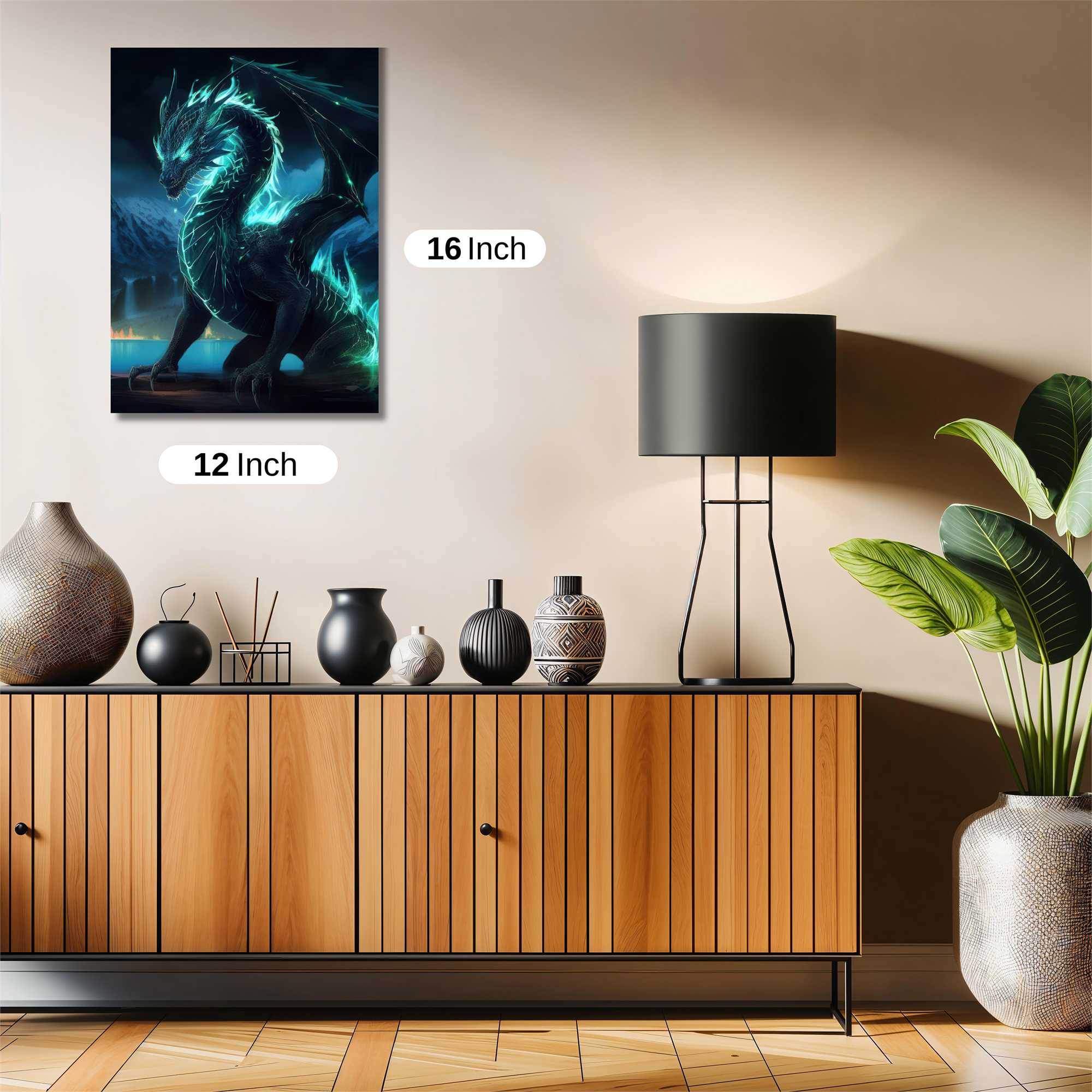 Azure Majesty Safe Wall Magnetic / M