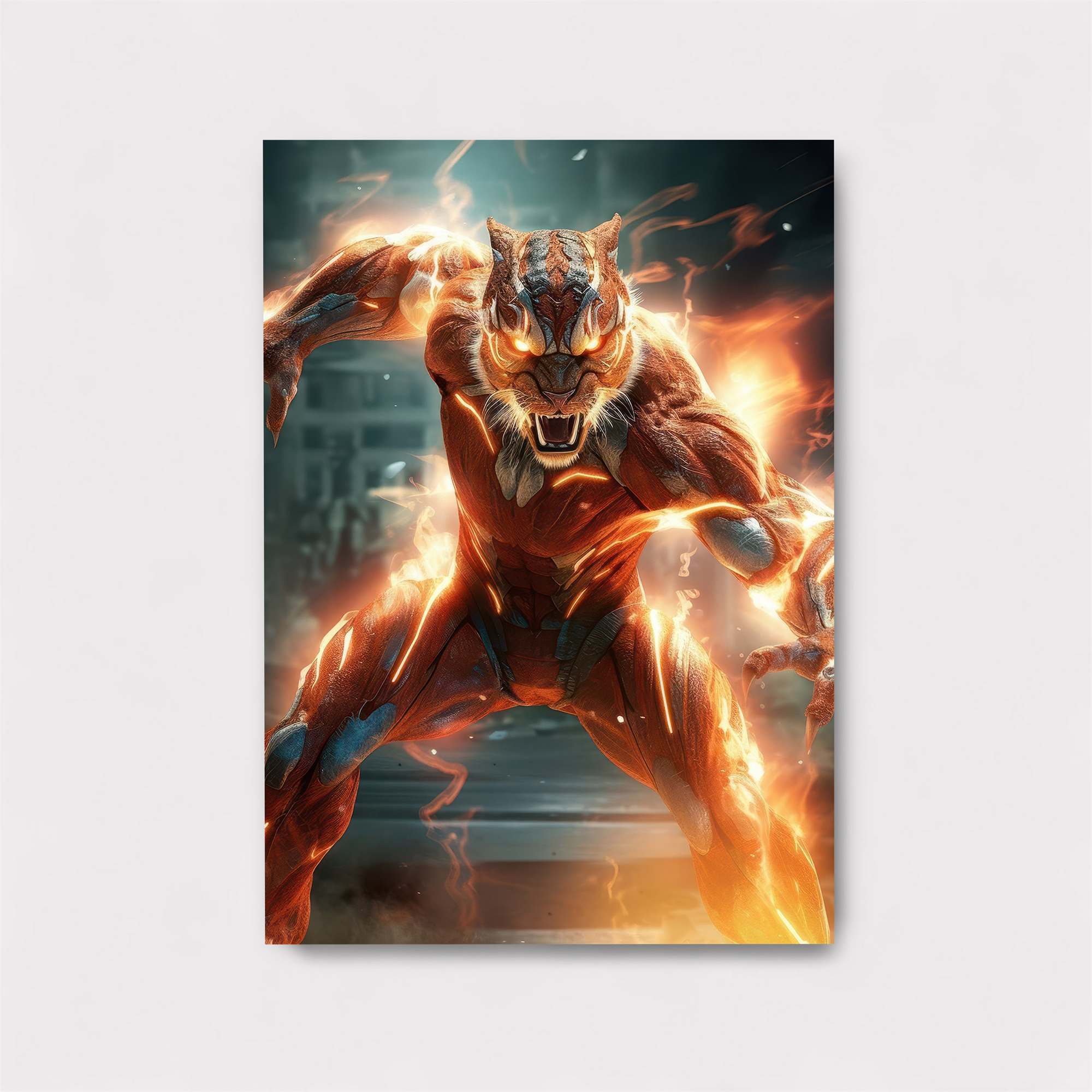 Tiger Fury Safe Wall Magnetic / M