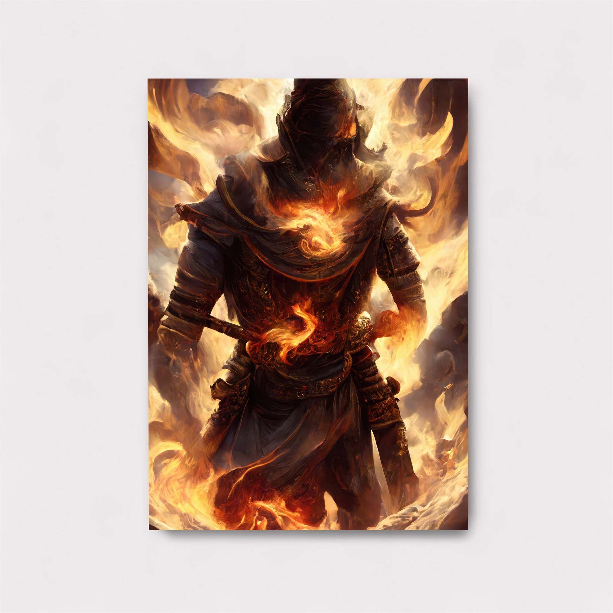 Flame Wraith Safe Wall Magnetic / M