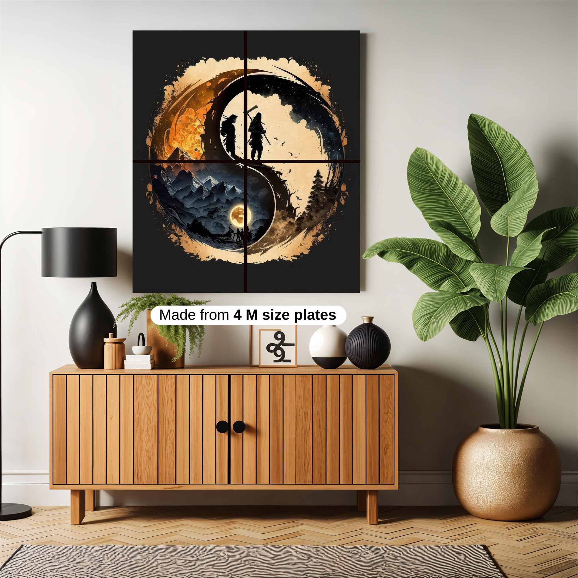 Samurai Serenity Safe Wall Magnetic / M