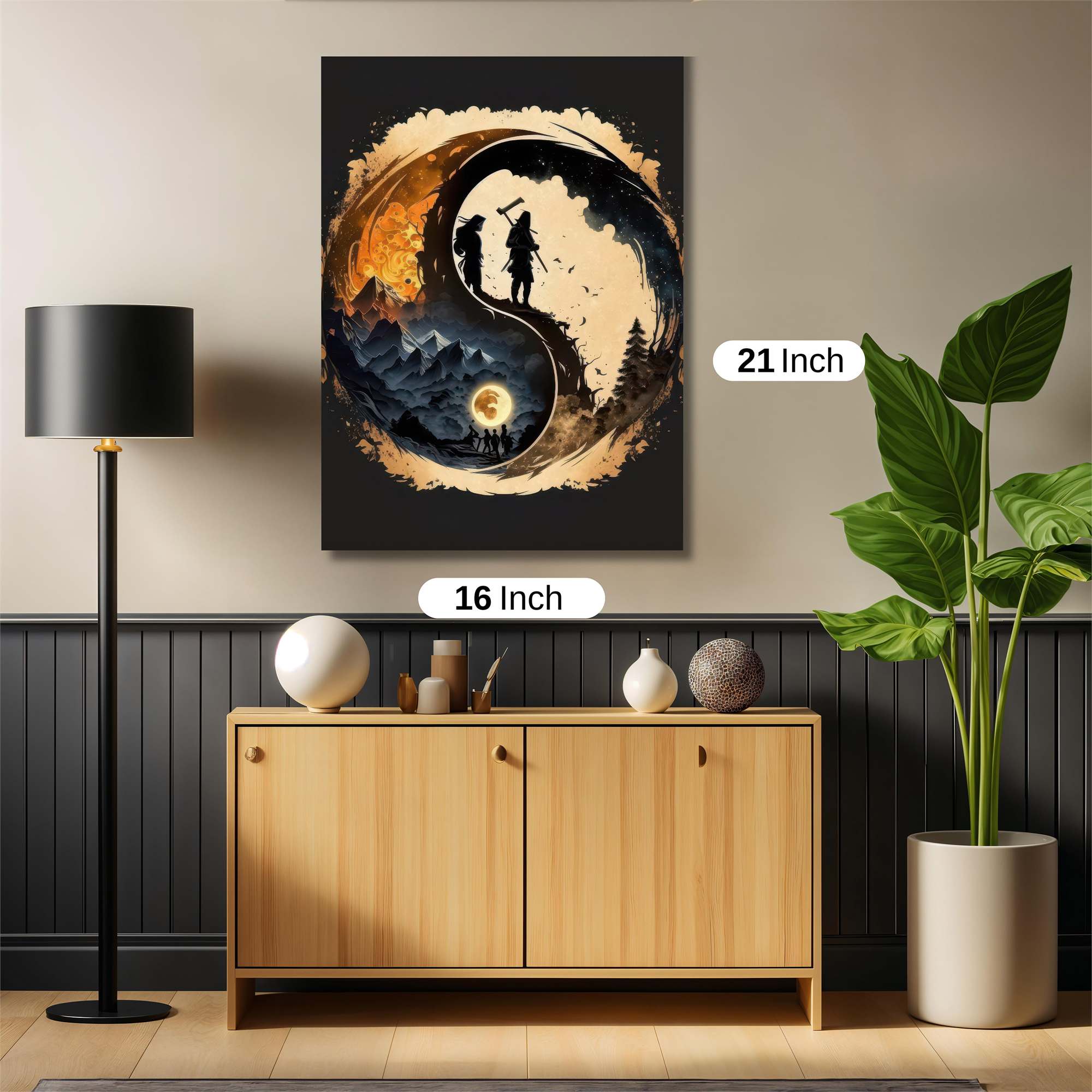 Samurai Serenity Safe Wall Magnetic / M