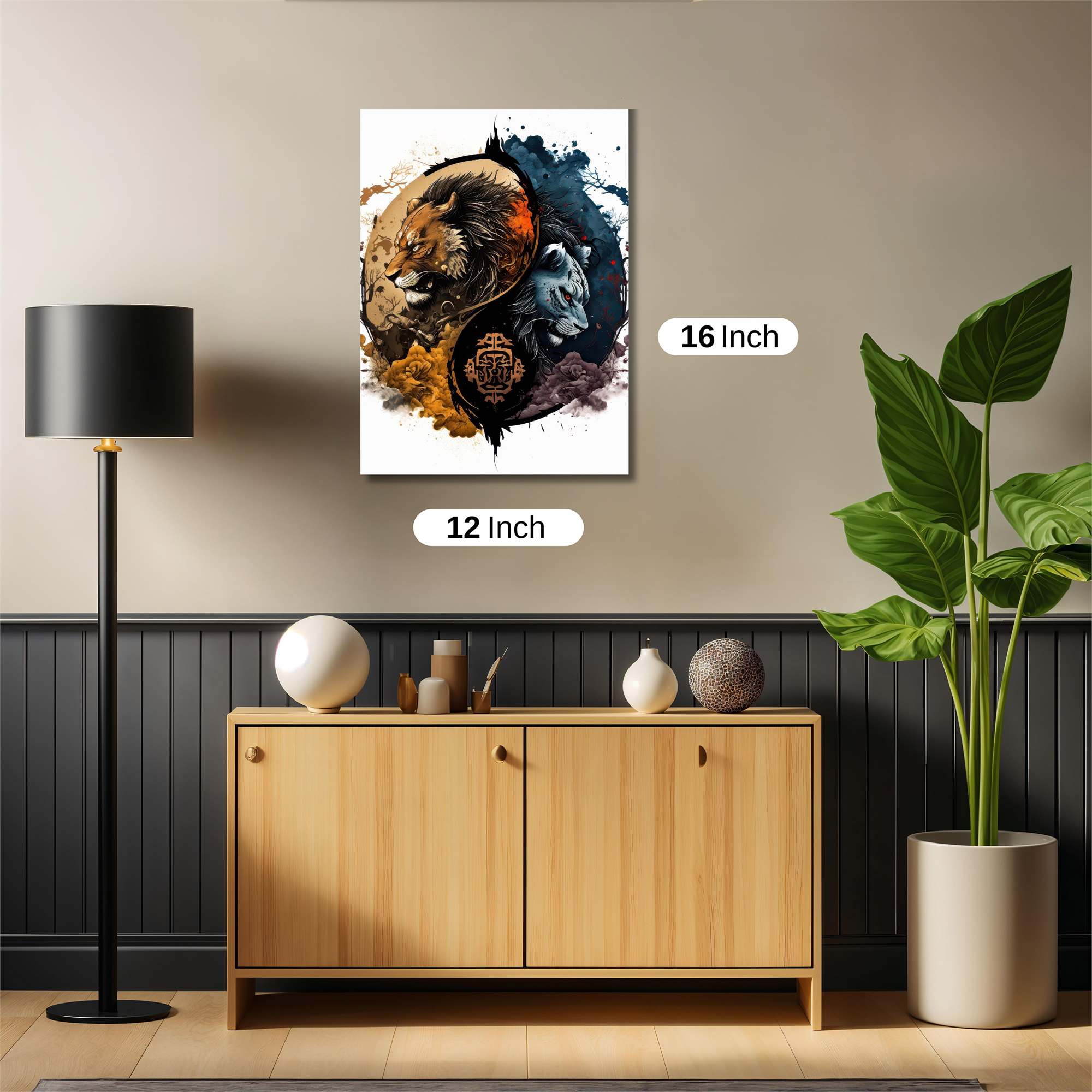 Lion Duality Safe Wall Magnetic / M