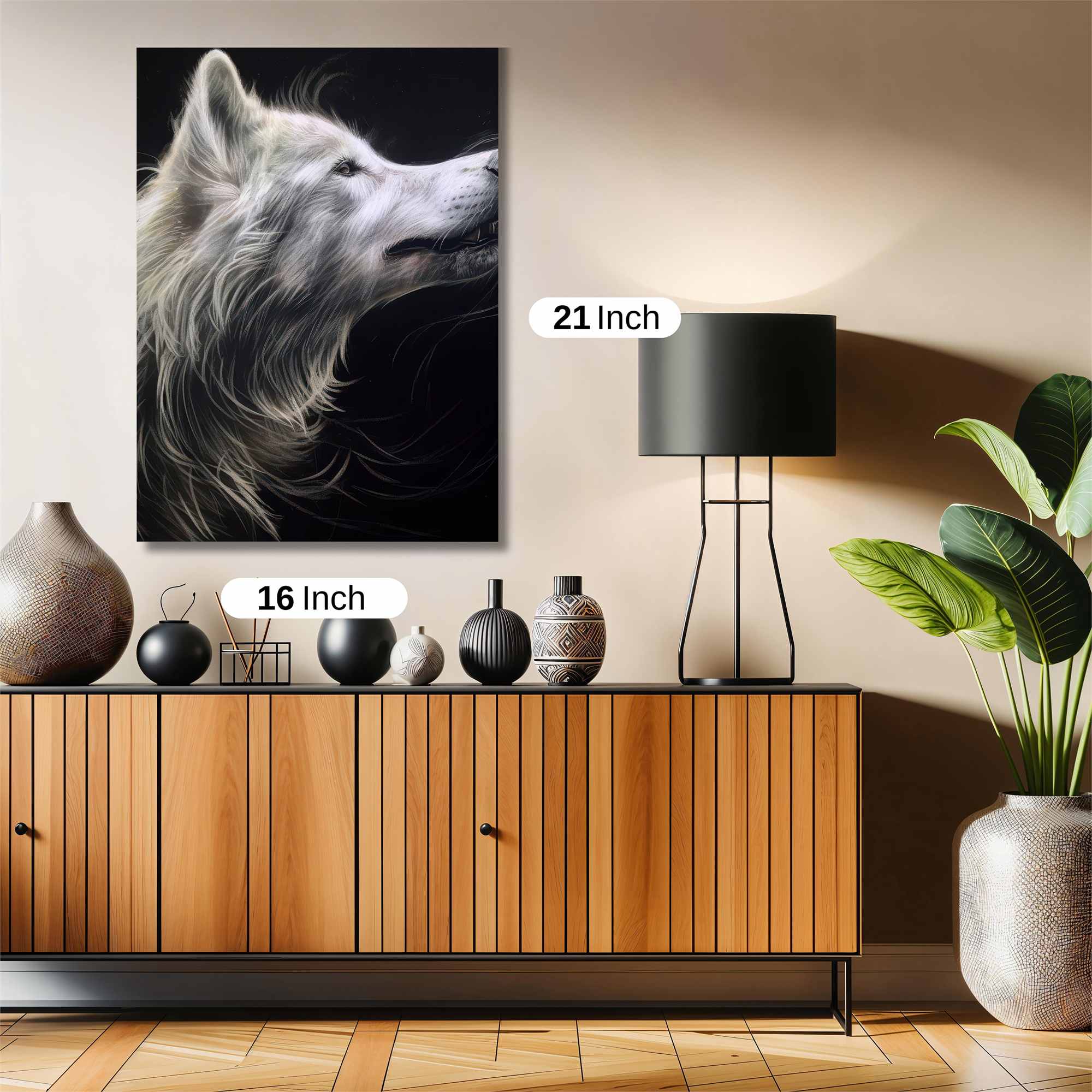 Wolf Serenity Safe Wall Magnetic / M