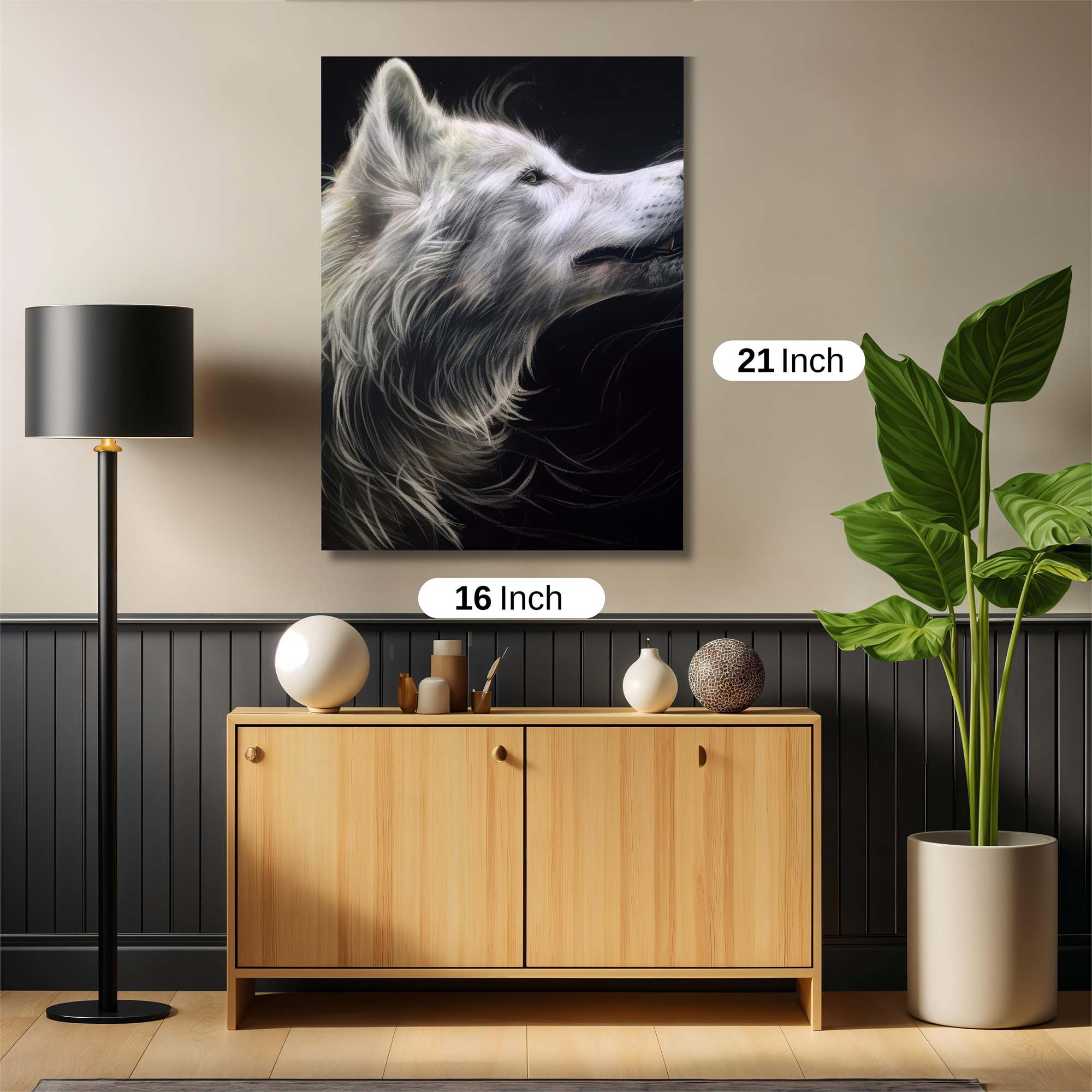 Wolf Serenity Safe Wall Magnetic / M