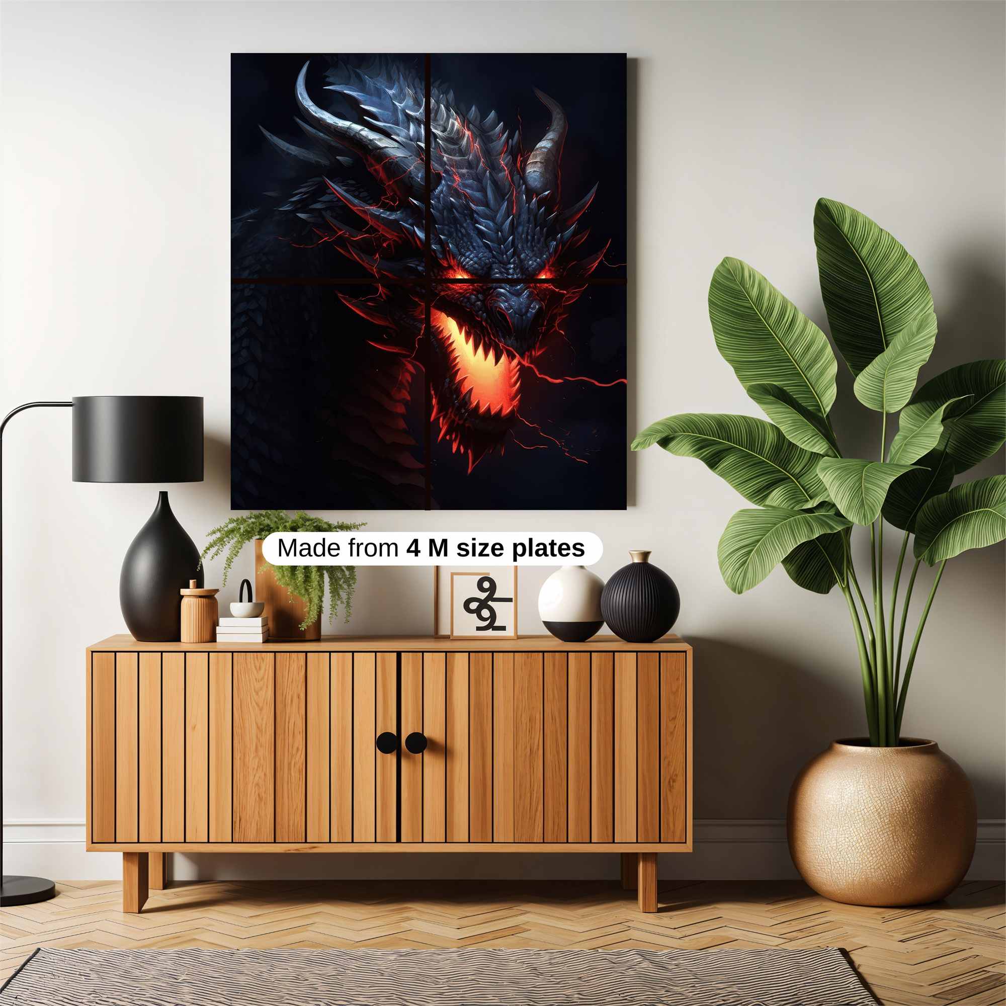 Dragon Fury Safe Wall Magnetic / M