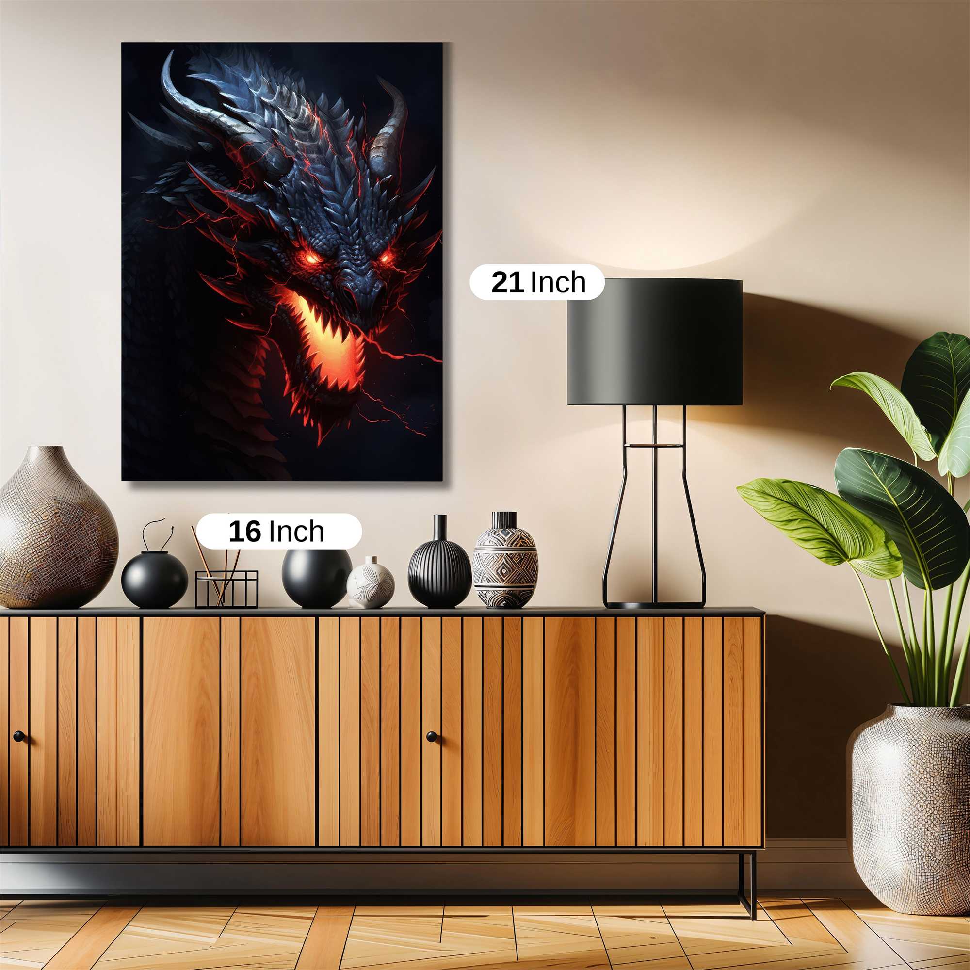 Dragon Fury Safe Wall Magnetic / M