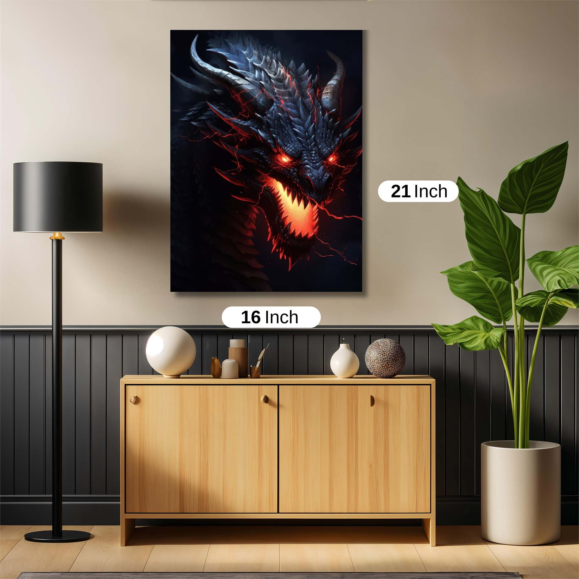 Dragon Fury Safe Wall Magnetic / M