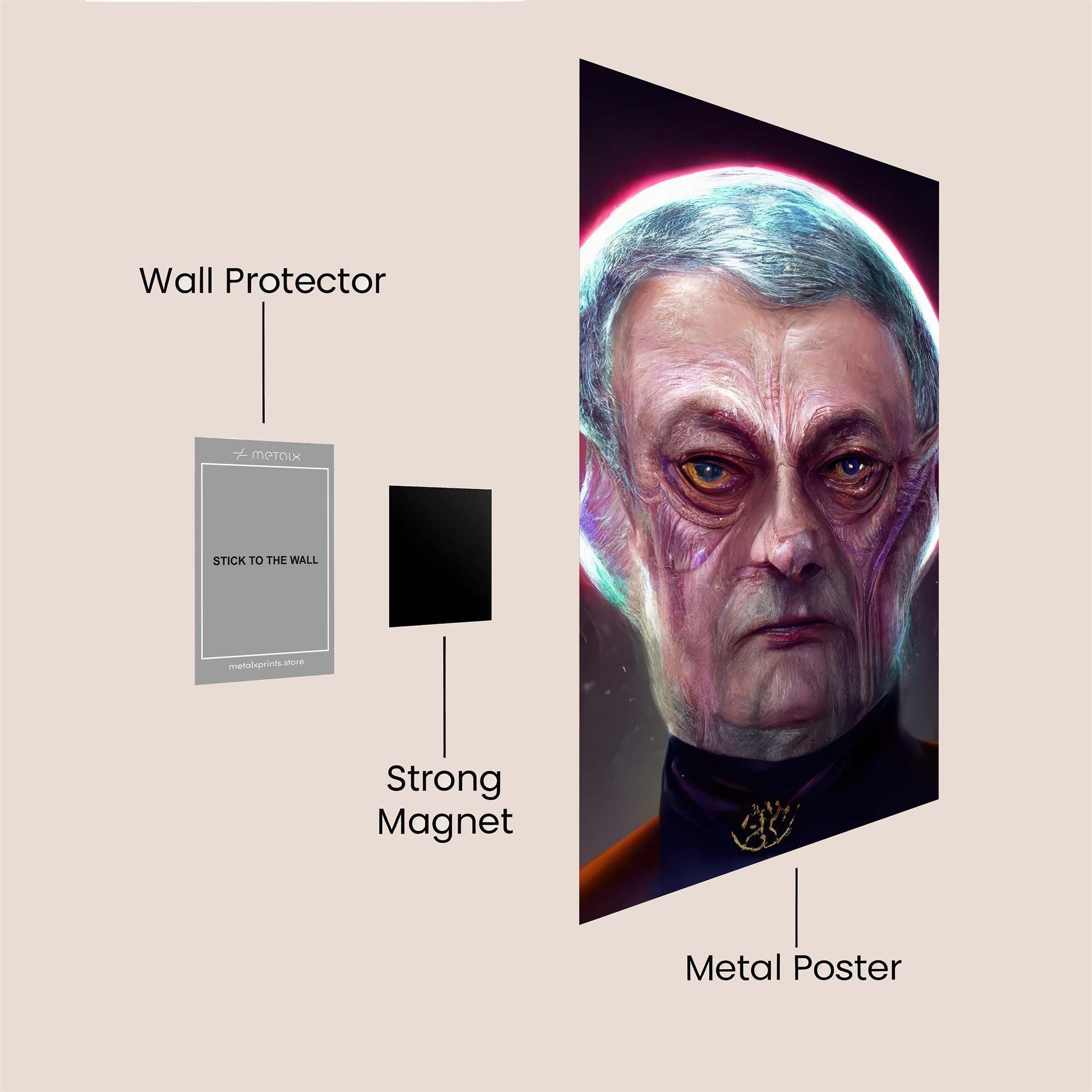 Senator Ethereal Safe Wall Magnetic / M