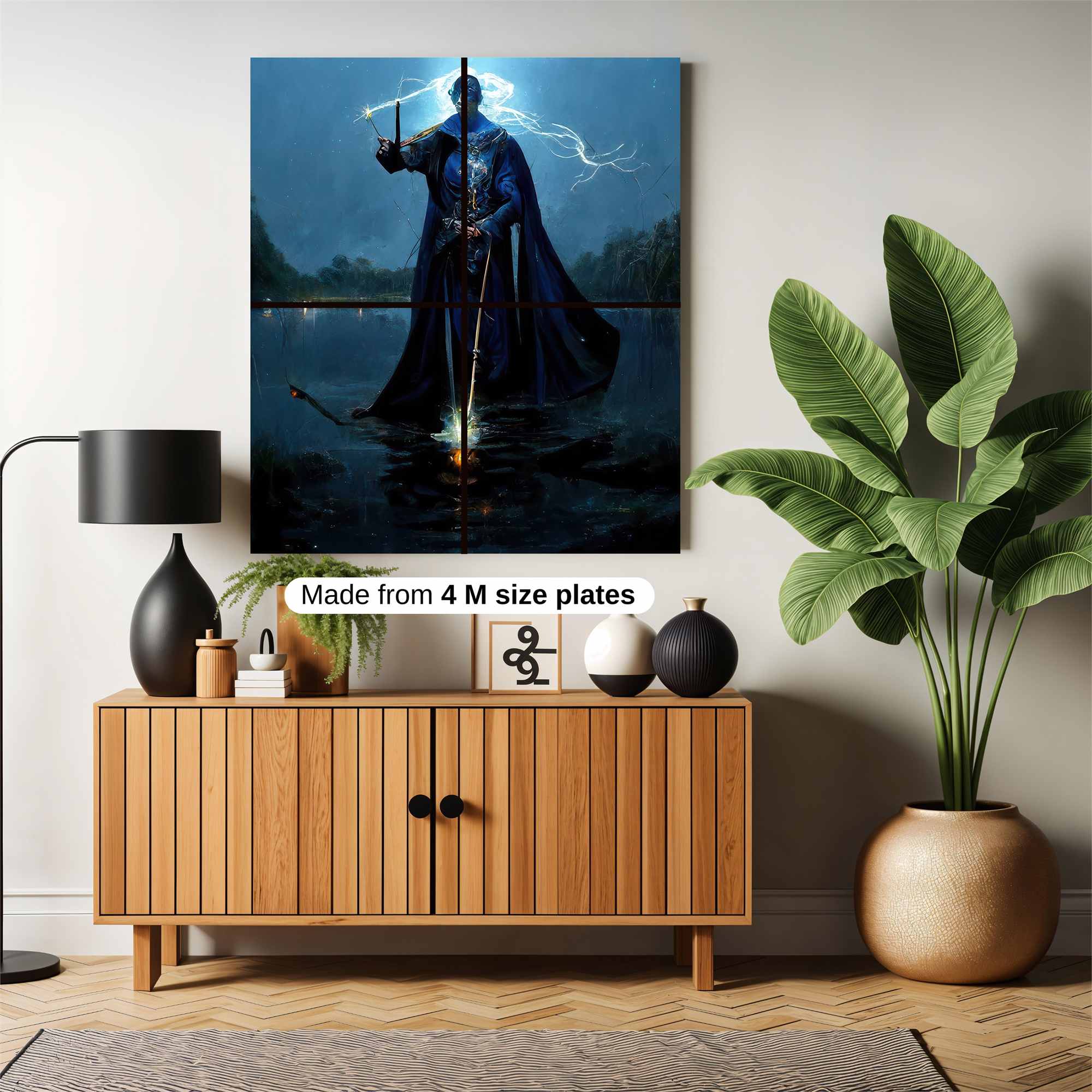 Wizard Enigmatic Safe Wall Magnetic / M