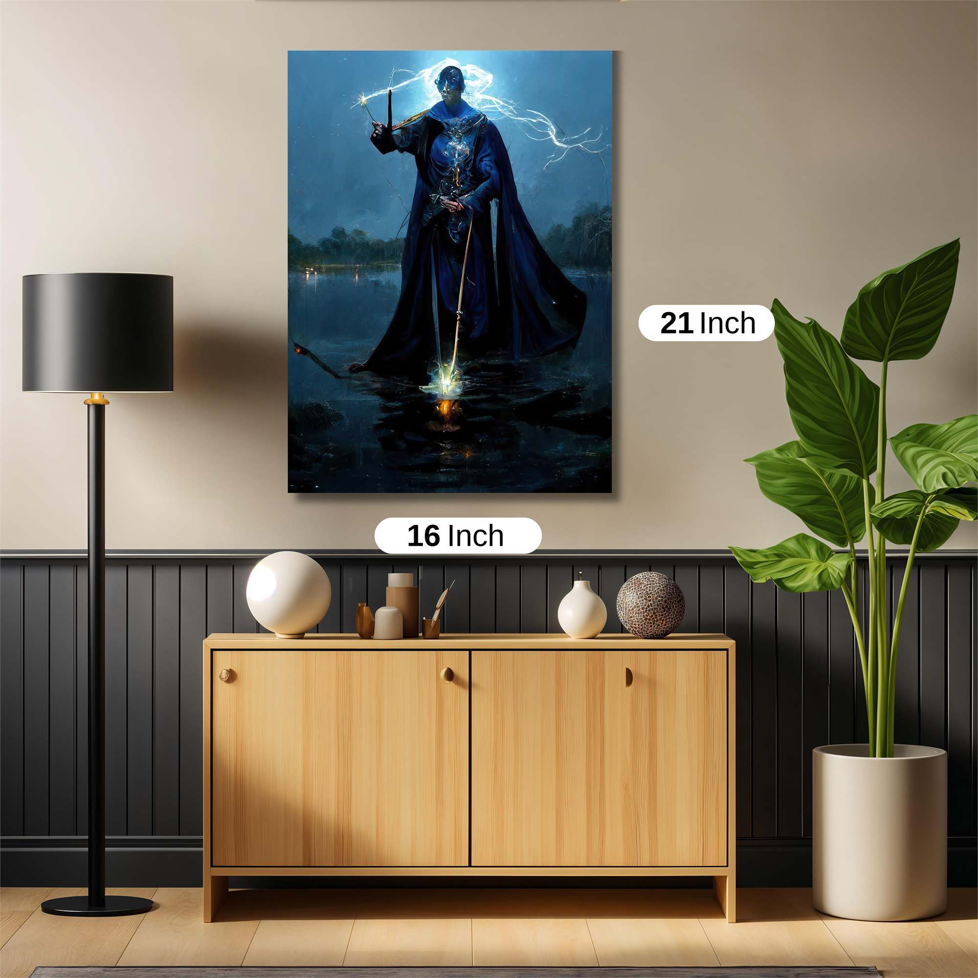 Wizard Enigmatic Safe Wall Magnetic / M