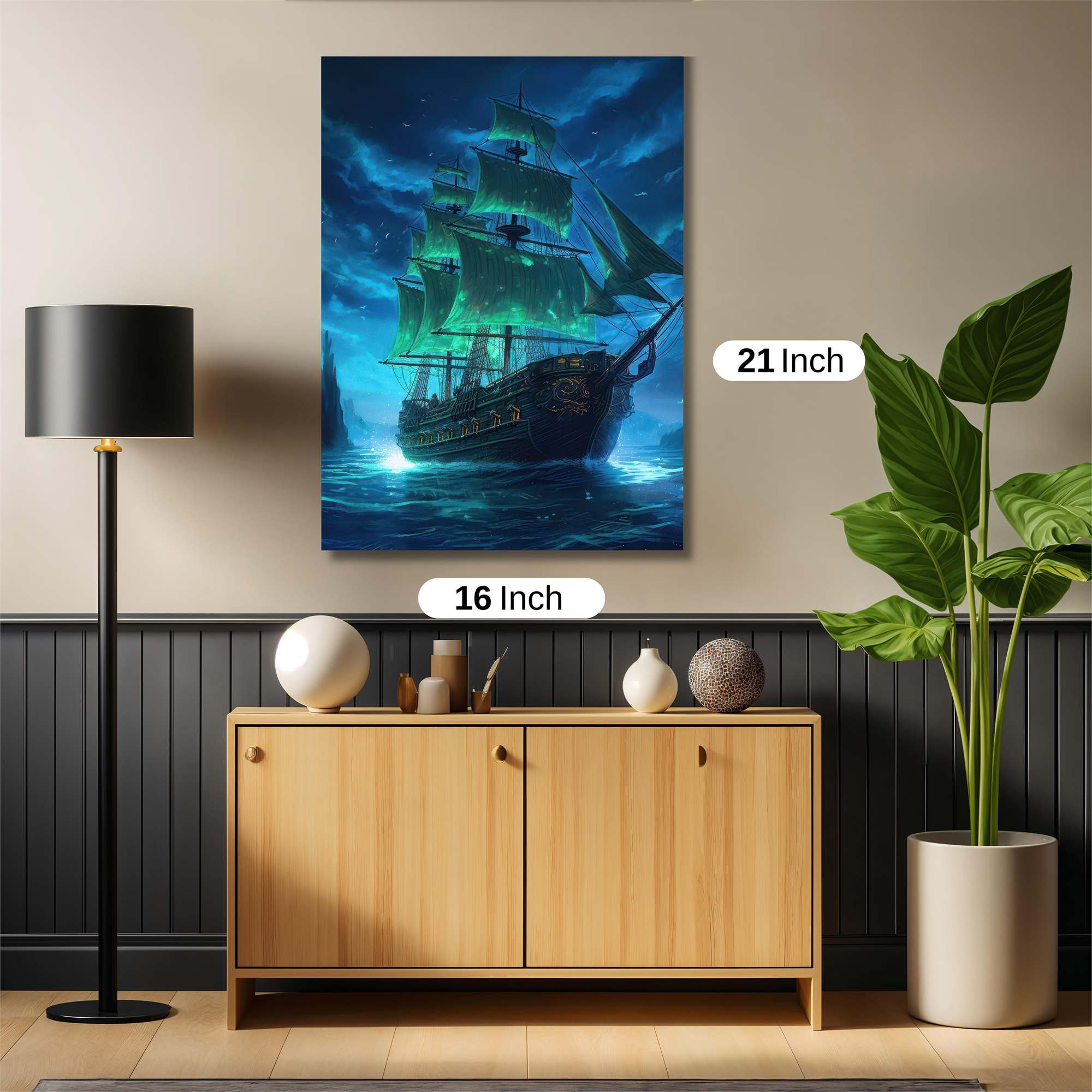 Ghostly Voyage Safe Wall Magnetic / M