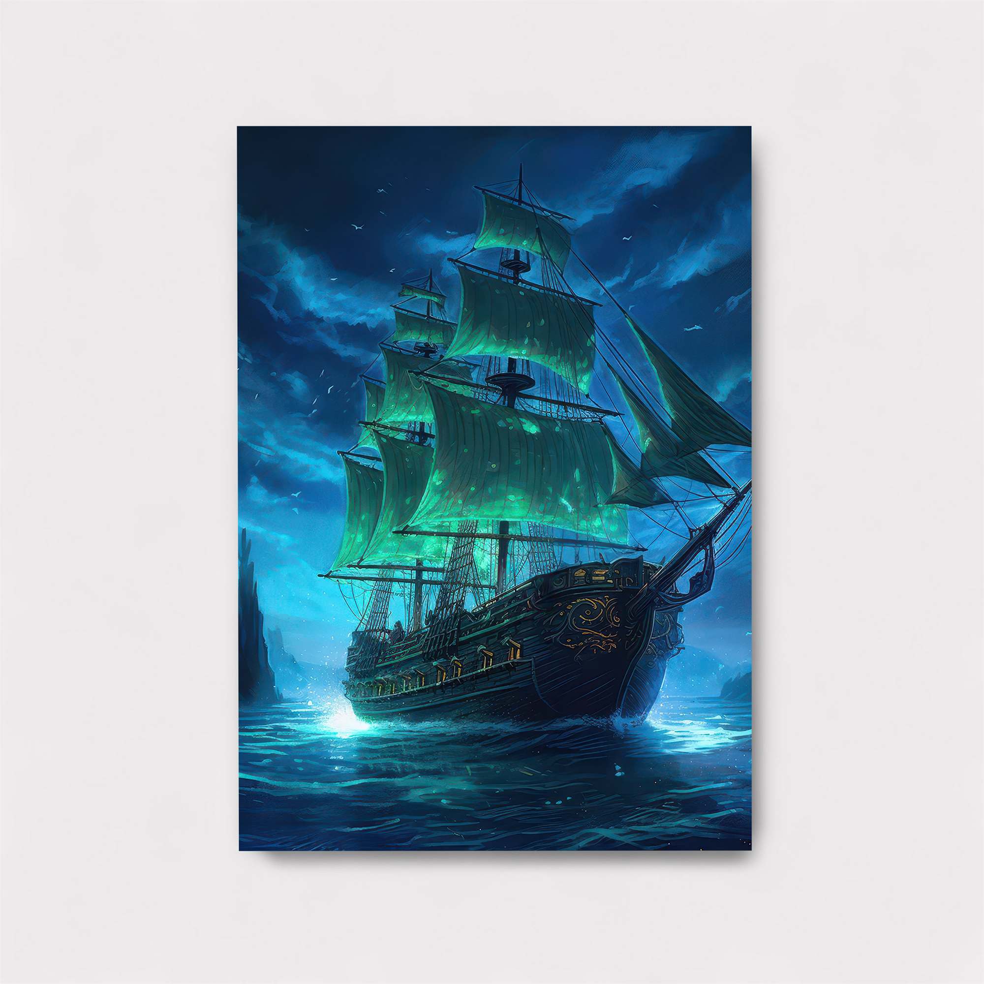 Ghostly Voyage Safe Wall Magnetic / M
